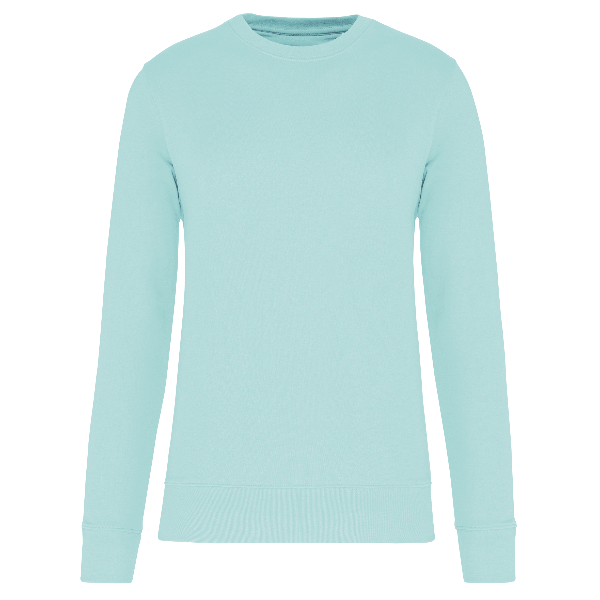Kariban Ecologische sweater met ronde hals — Ice Mint