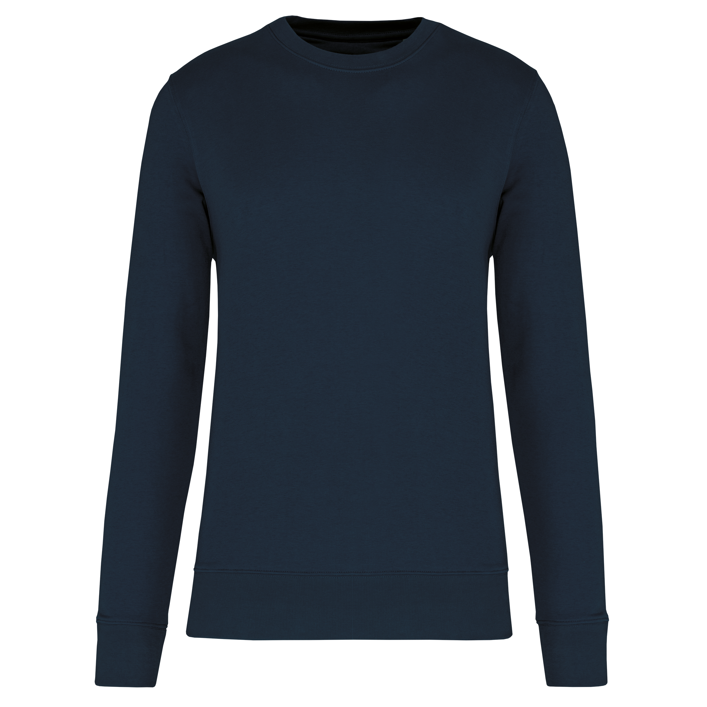 Kariban Ecologische sweater met ronde hals — Navy