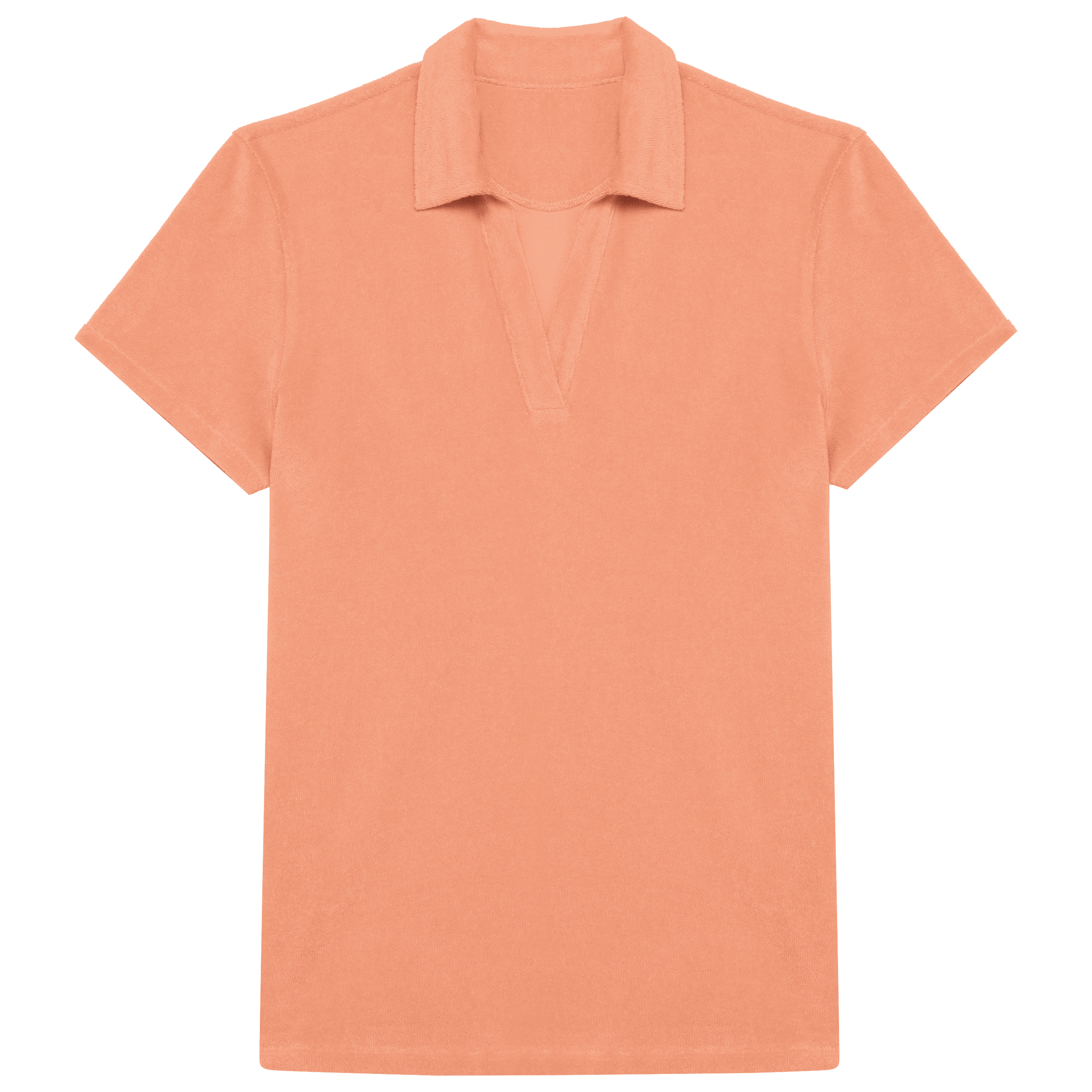 Native Spirit Ecologische badstof damespolo — Apricot
