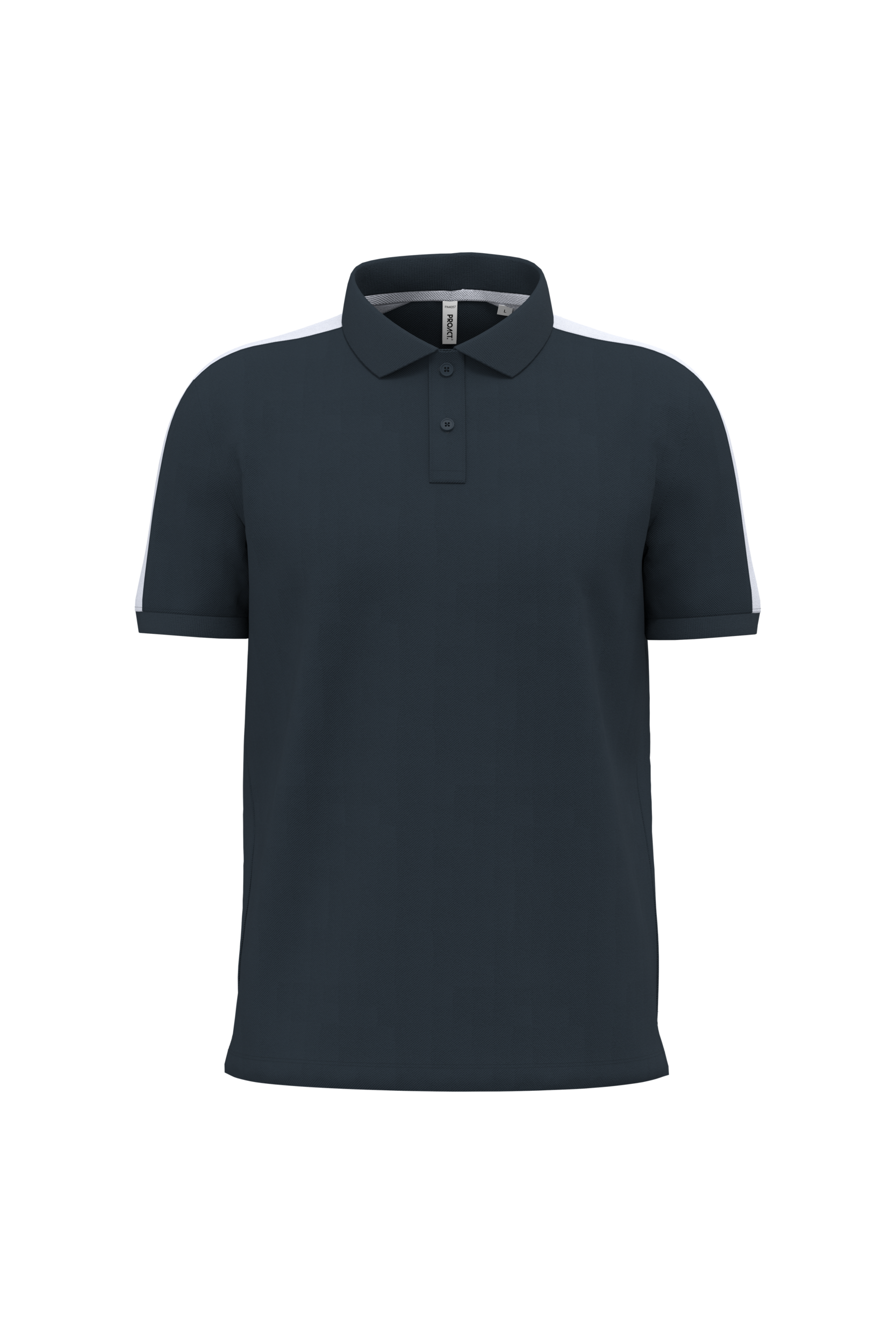 PROACT® Uniseks teamwear polo — Navy / White