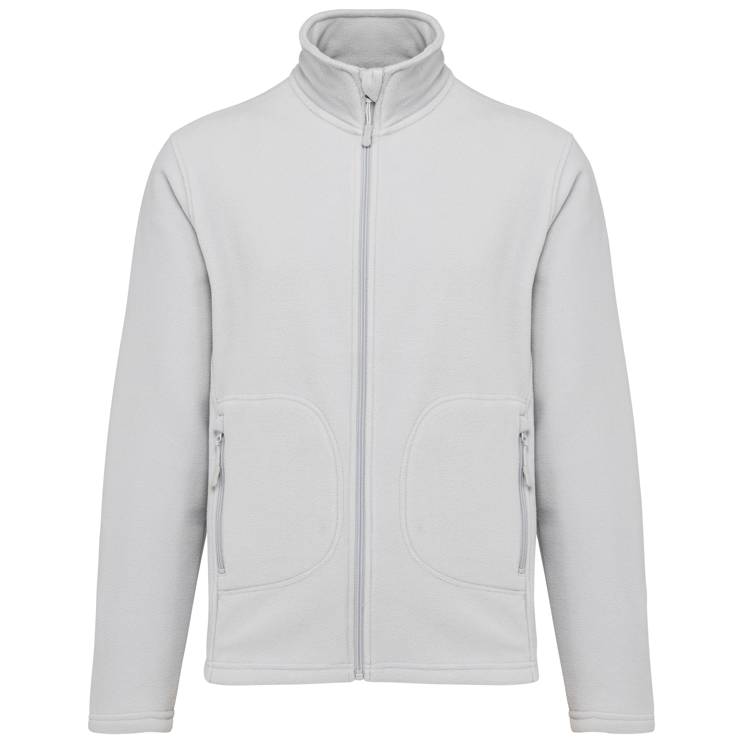 Kariban Ecologisch uniseks fleecevest — Snow Grey
