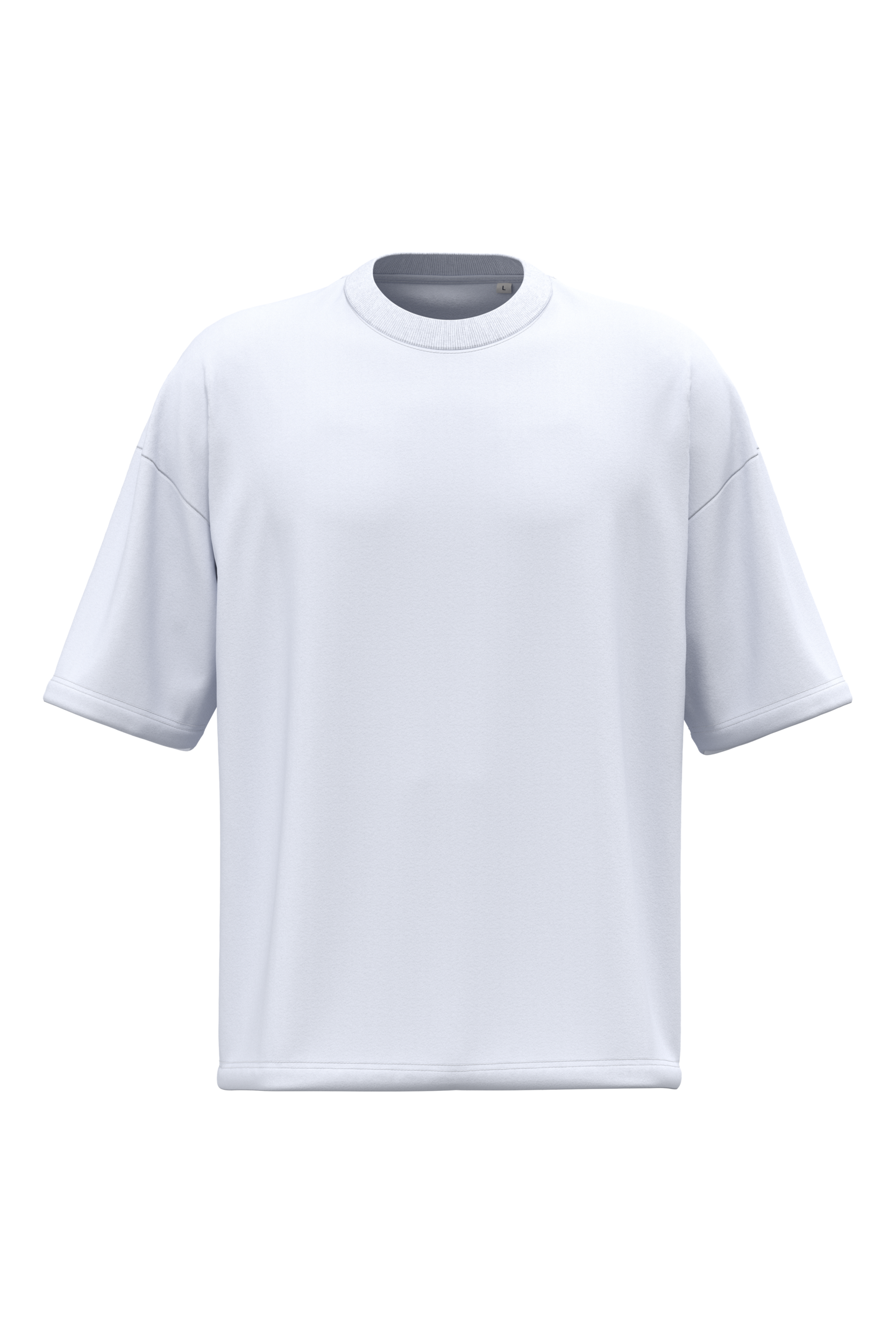 Native Spirit Duurzaam uniseks T-shirt met oversized fit — White