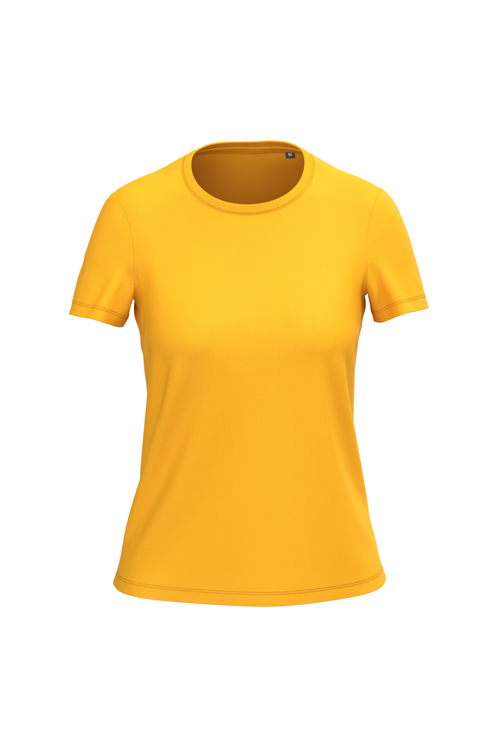 Kariban Dames T-shirt Bio150 IC — Yellow
