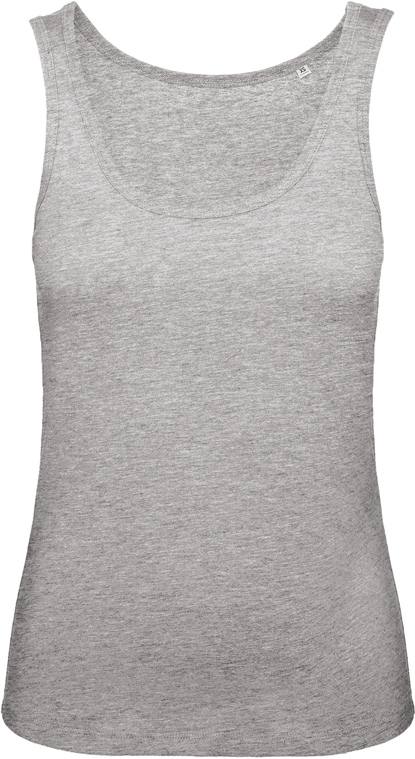 B&C Ladies' organic tank top Inspire — Sport Grey