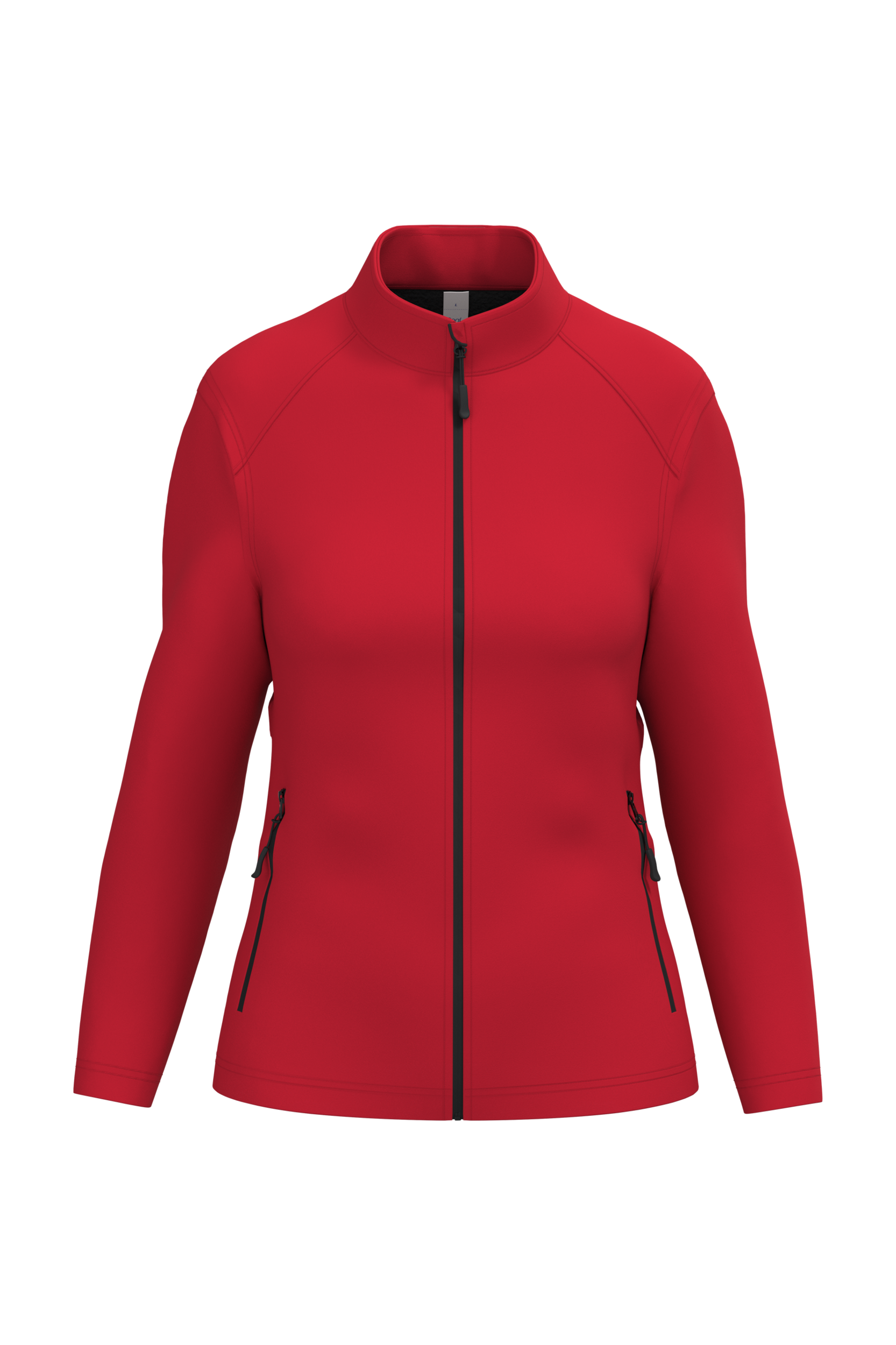 iDeal Basic Brand Dames Softshelljas 2 lagen — Ideal Red