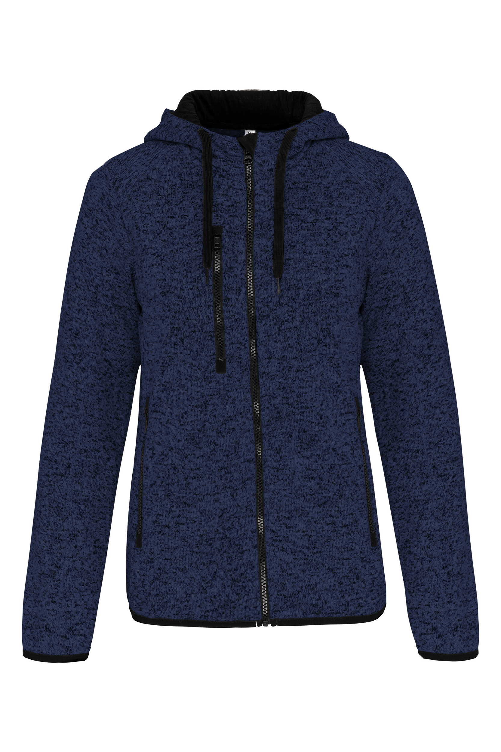 PROACT® Heather damesvest met capuchon — Navy Melange
