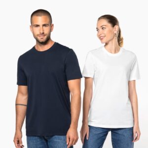 Kariban T-shirt ronde hals met korte mouwen uniseks