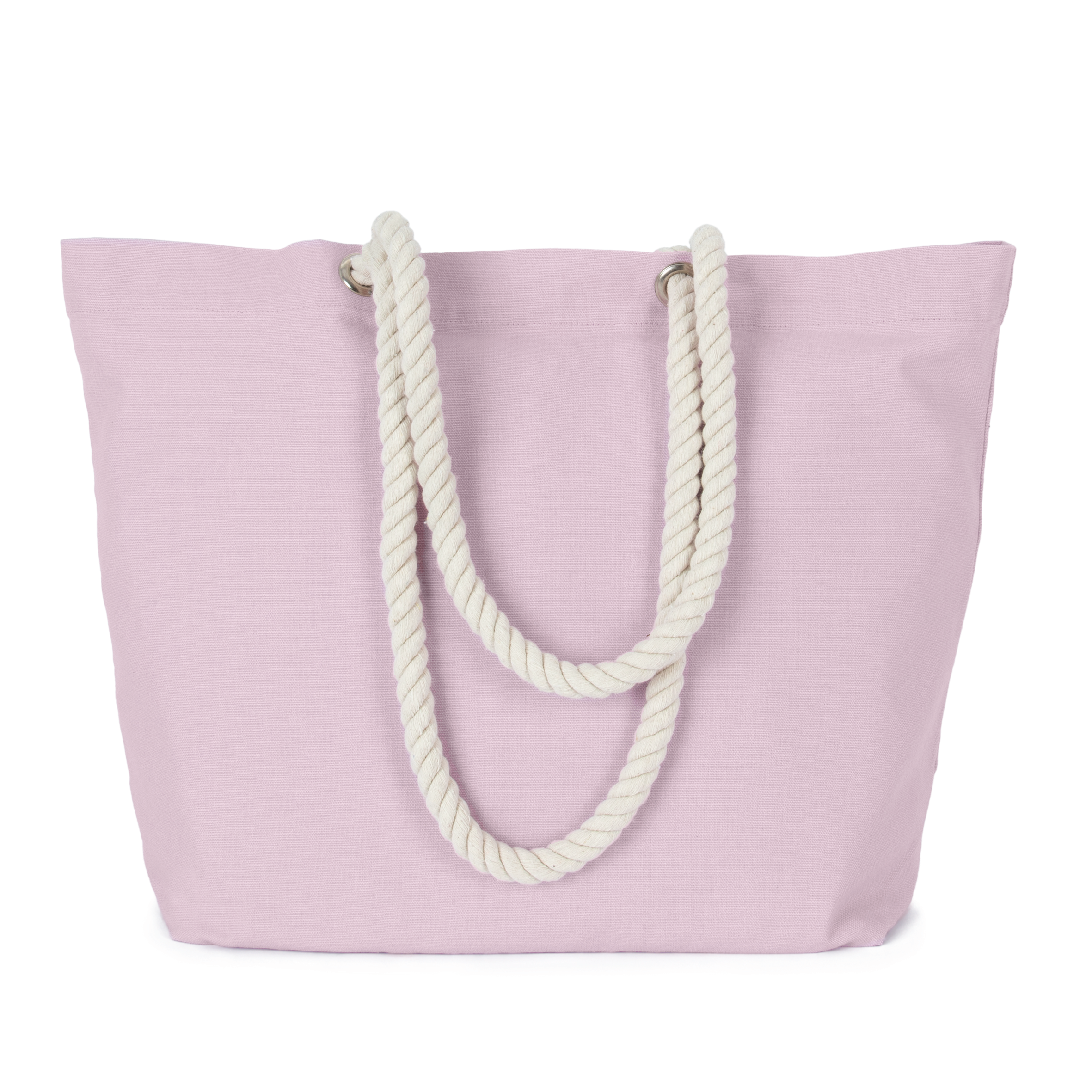 Kimood Totebag in marinestijl — Washed Parma Pink