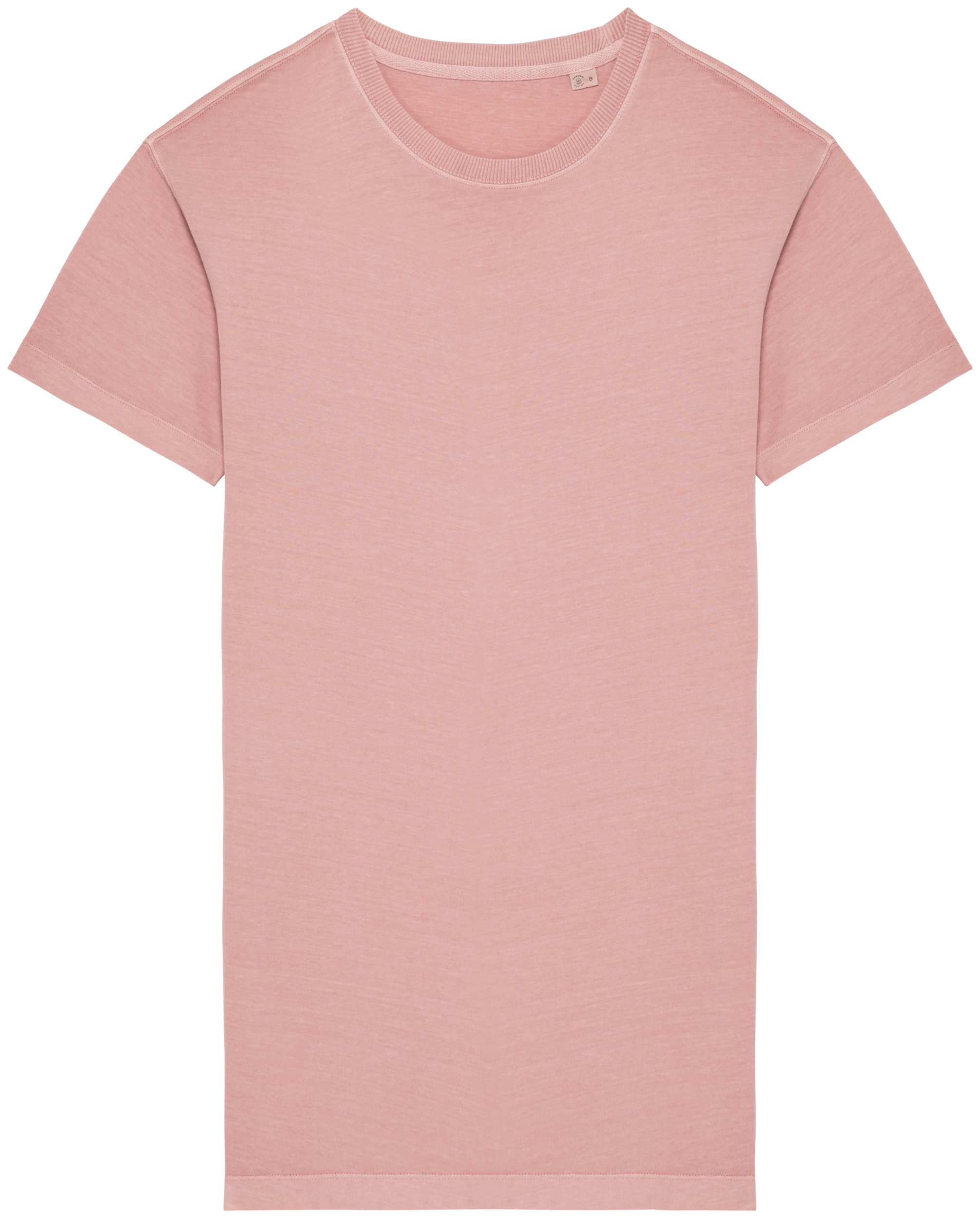 Native Spirit Ecologische verwassen T-shirtjurk — Washed Petal Rose