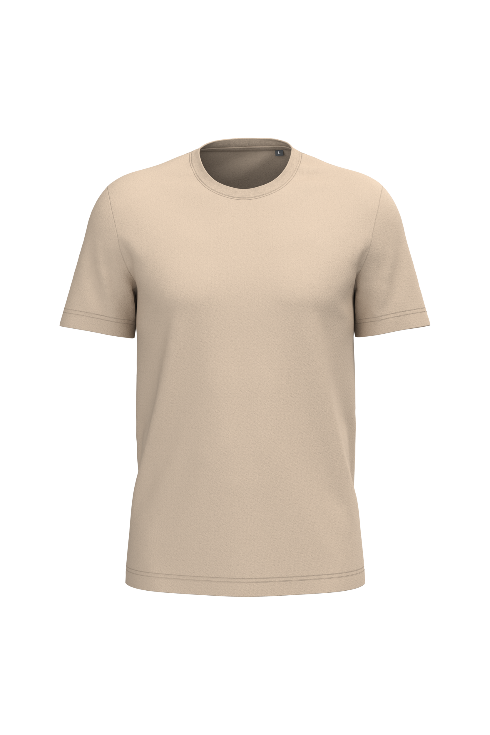 Kariban Heren T-shirt Bio150 IC — Light Sand