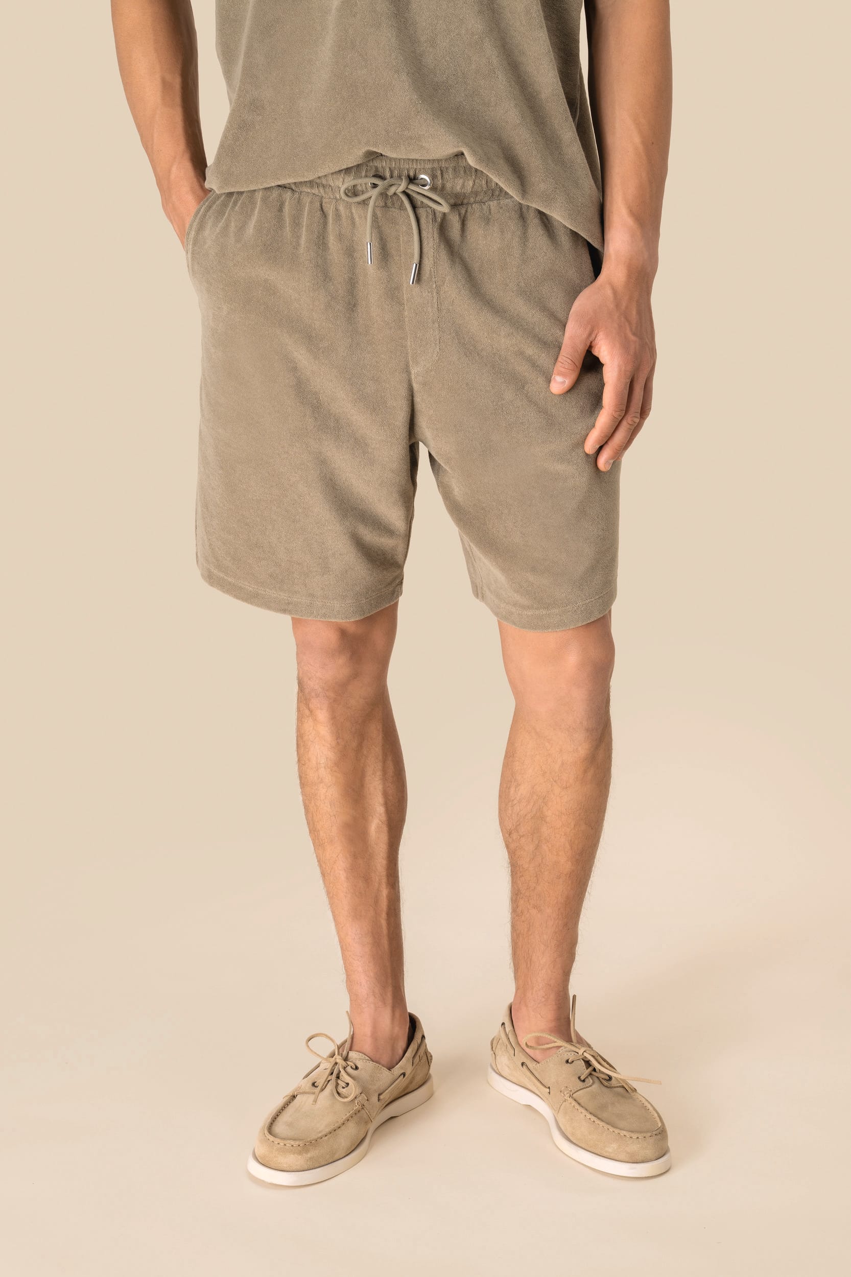 Spasso Ecologische badstof herenshort