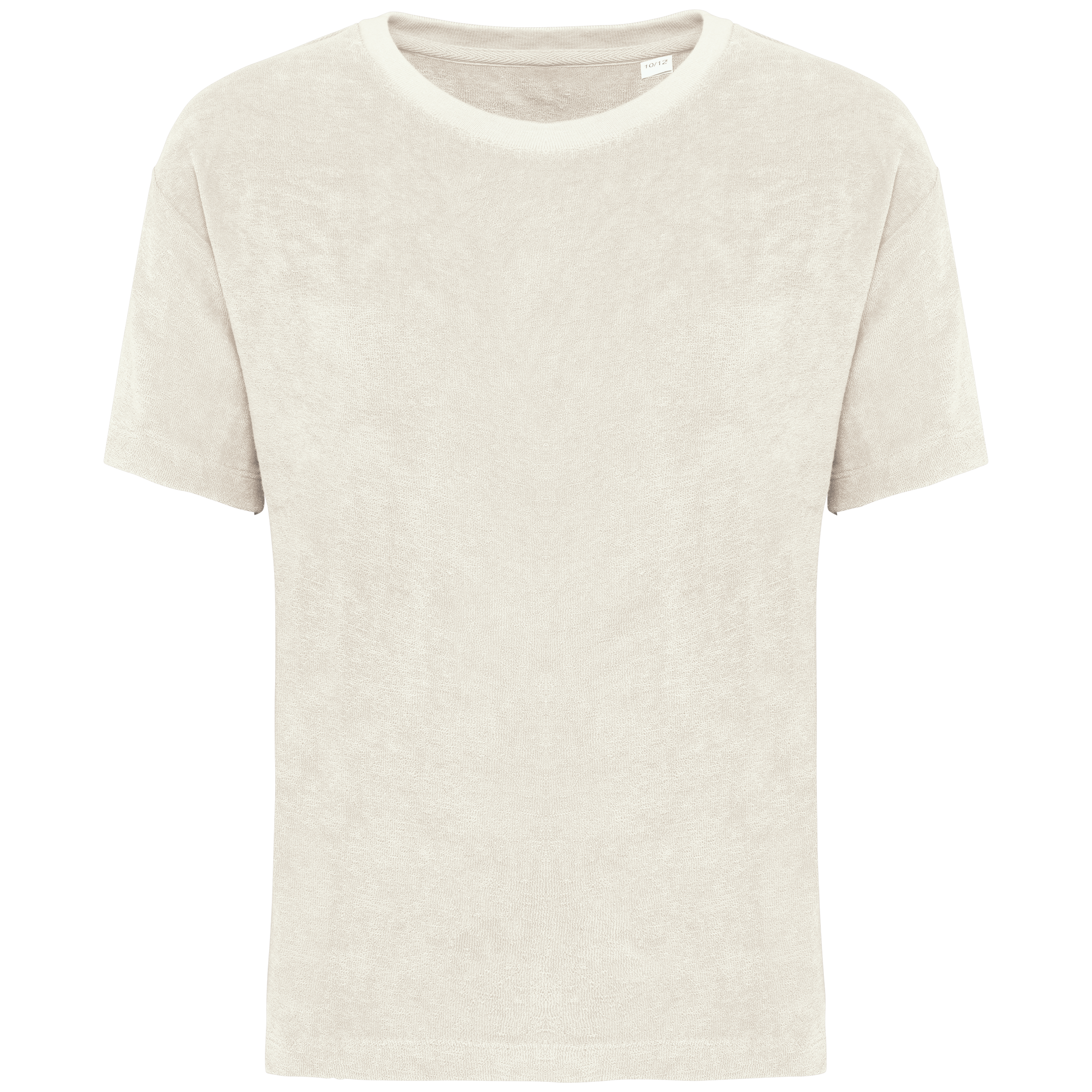 Native Spirit Ecologisch badstof meisjes T-shirt — Ivory