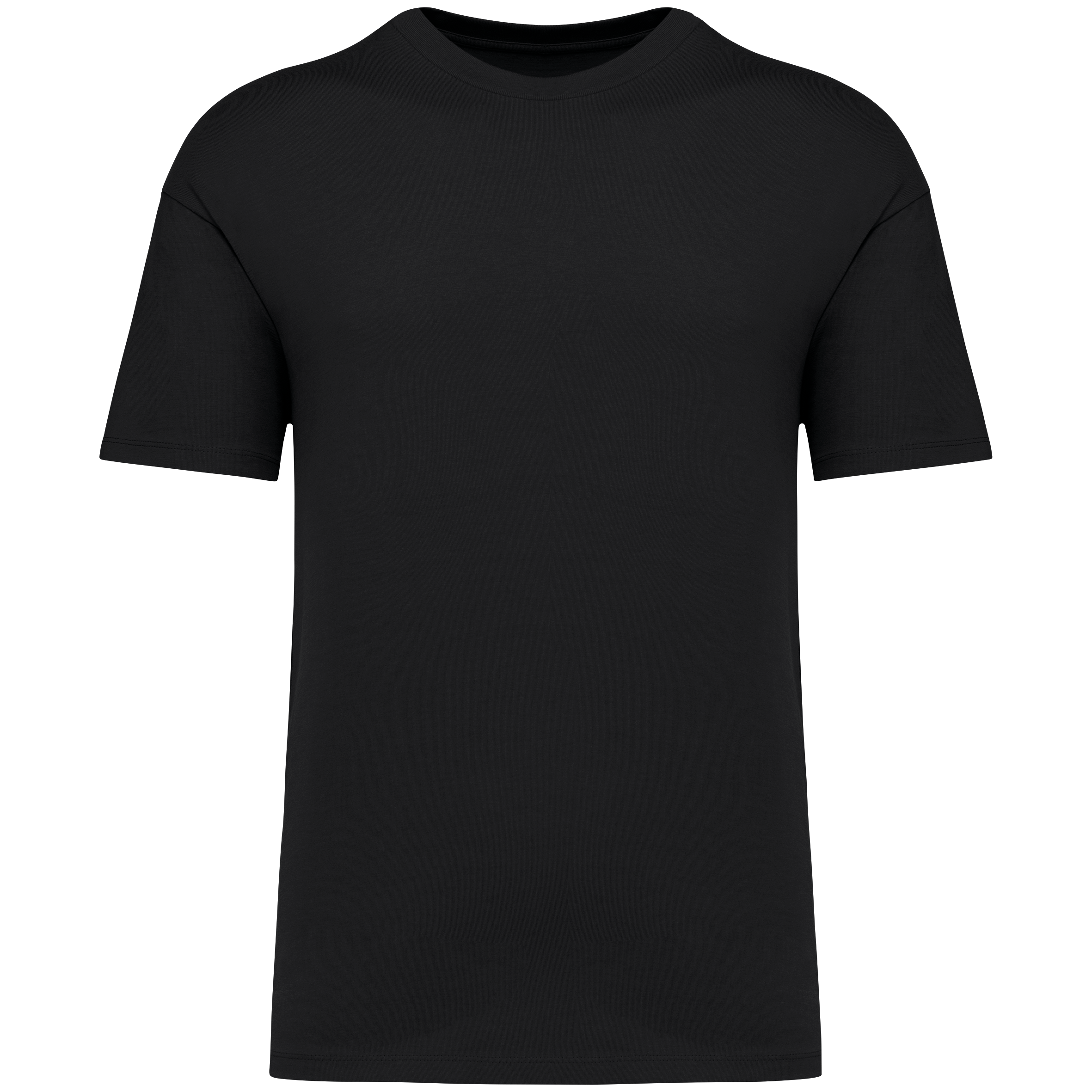 Native Spirit Ecologisch kinder T-shirt met afhangende schouders — Black