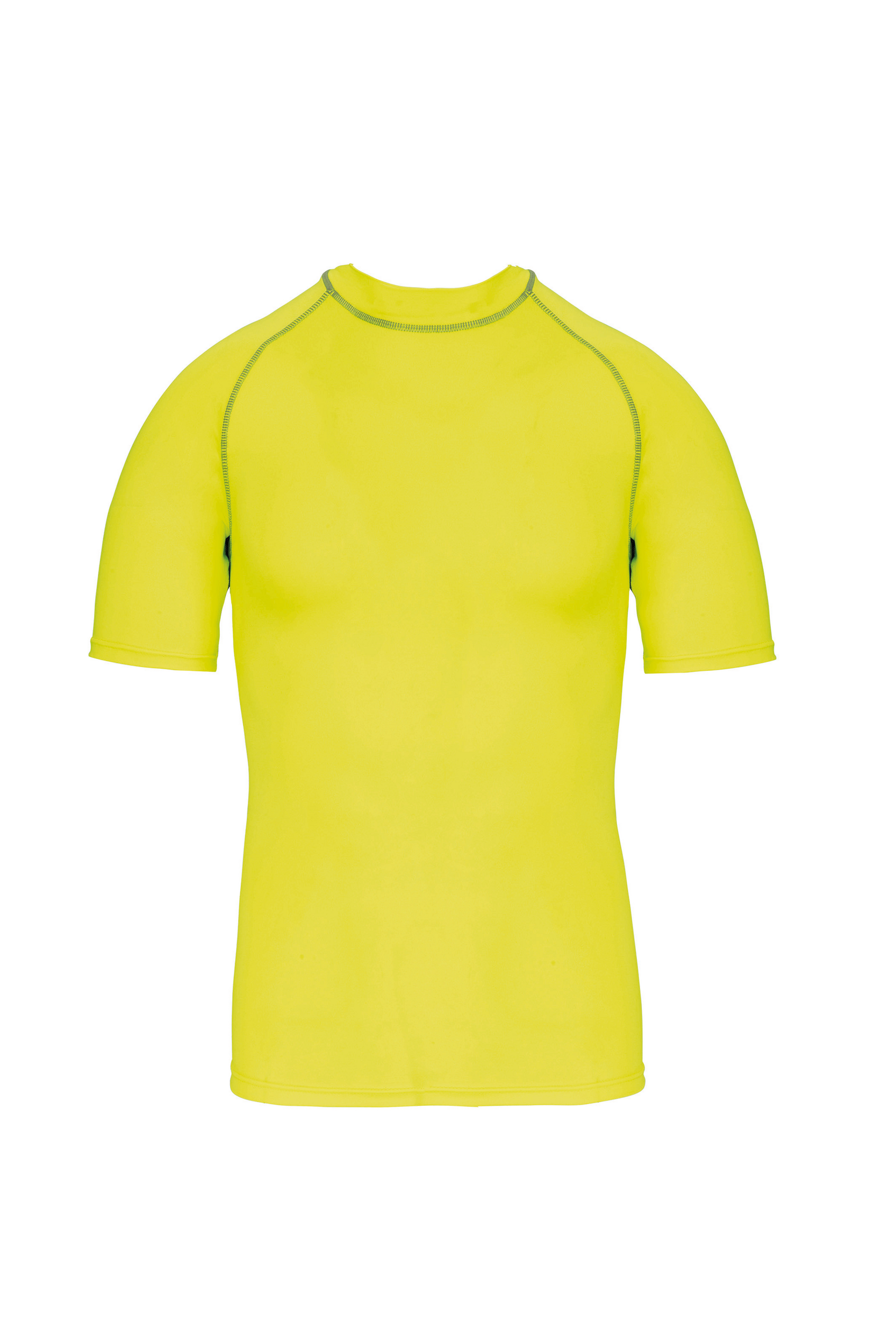 PROACT® Functioneel kids-T-shirt met korte mouwen en anti-UV-bescherming — Fluorescent Yellow
