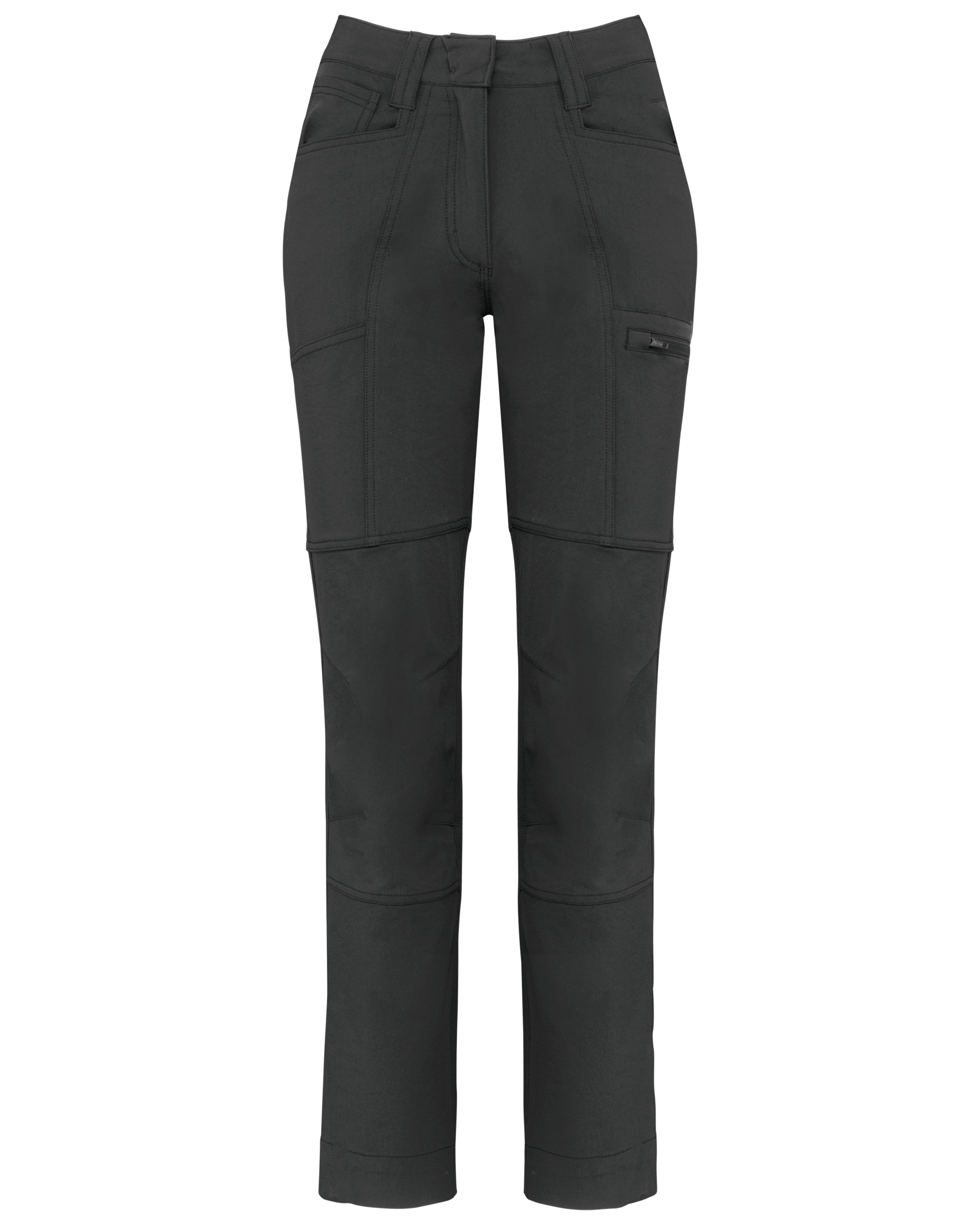 WK. Designed To Work Gerecyclede stretchbroek voor dames — Dark Grey