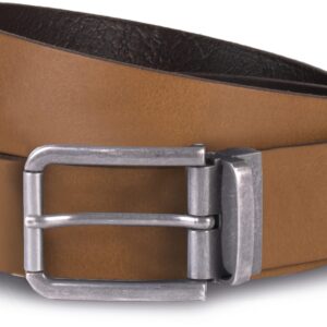 K-up Riem van leer met onafgewerkte rand - 35 mm