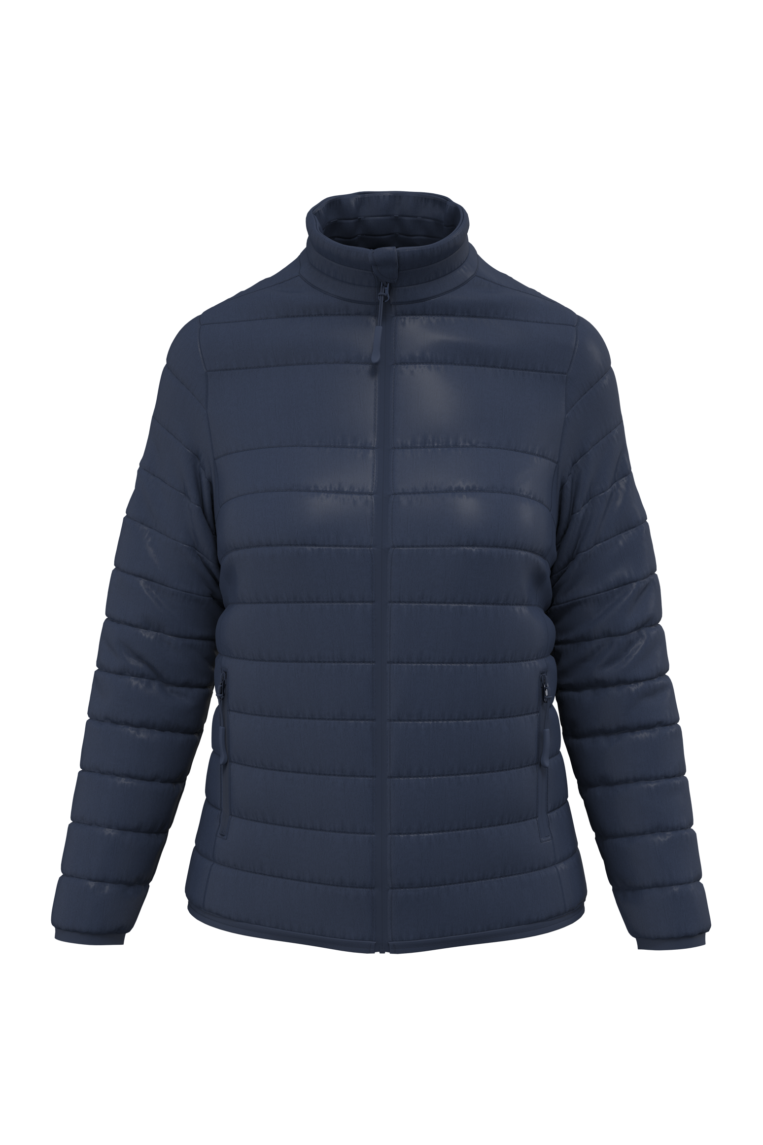 iDeal Basic Brand Gewatteerde dames donsjas — Navy