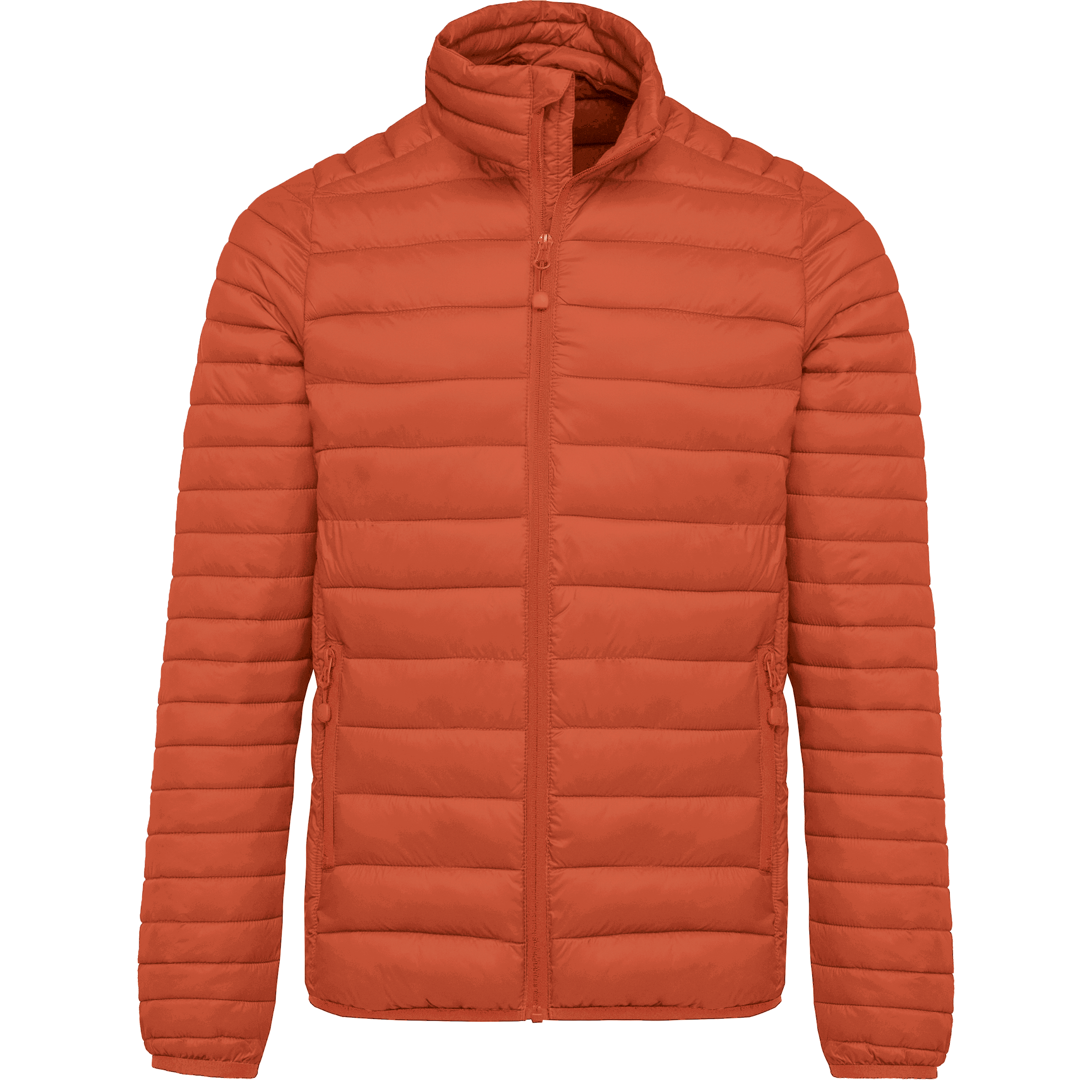 Kariban Men's lightweight padded jacket — Burnt Ochre