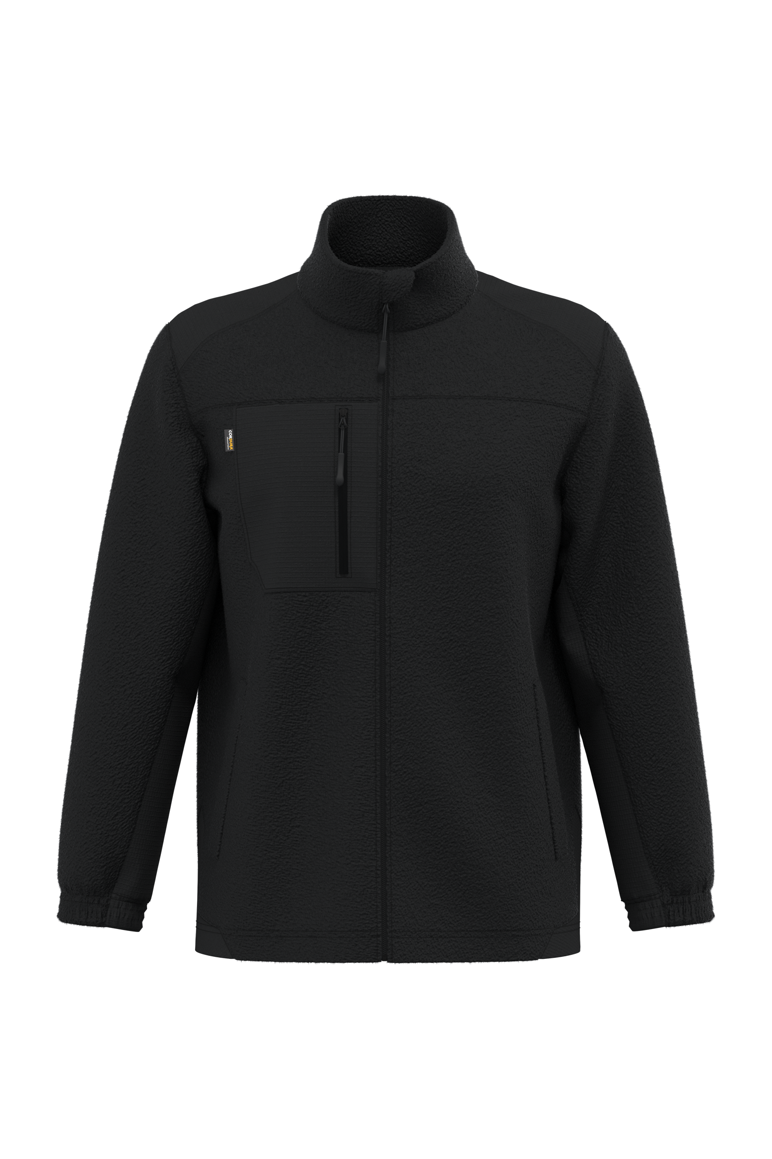 WK. Designed To Work Fleecevest met isolerende laag uniseks — Black