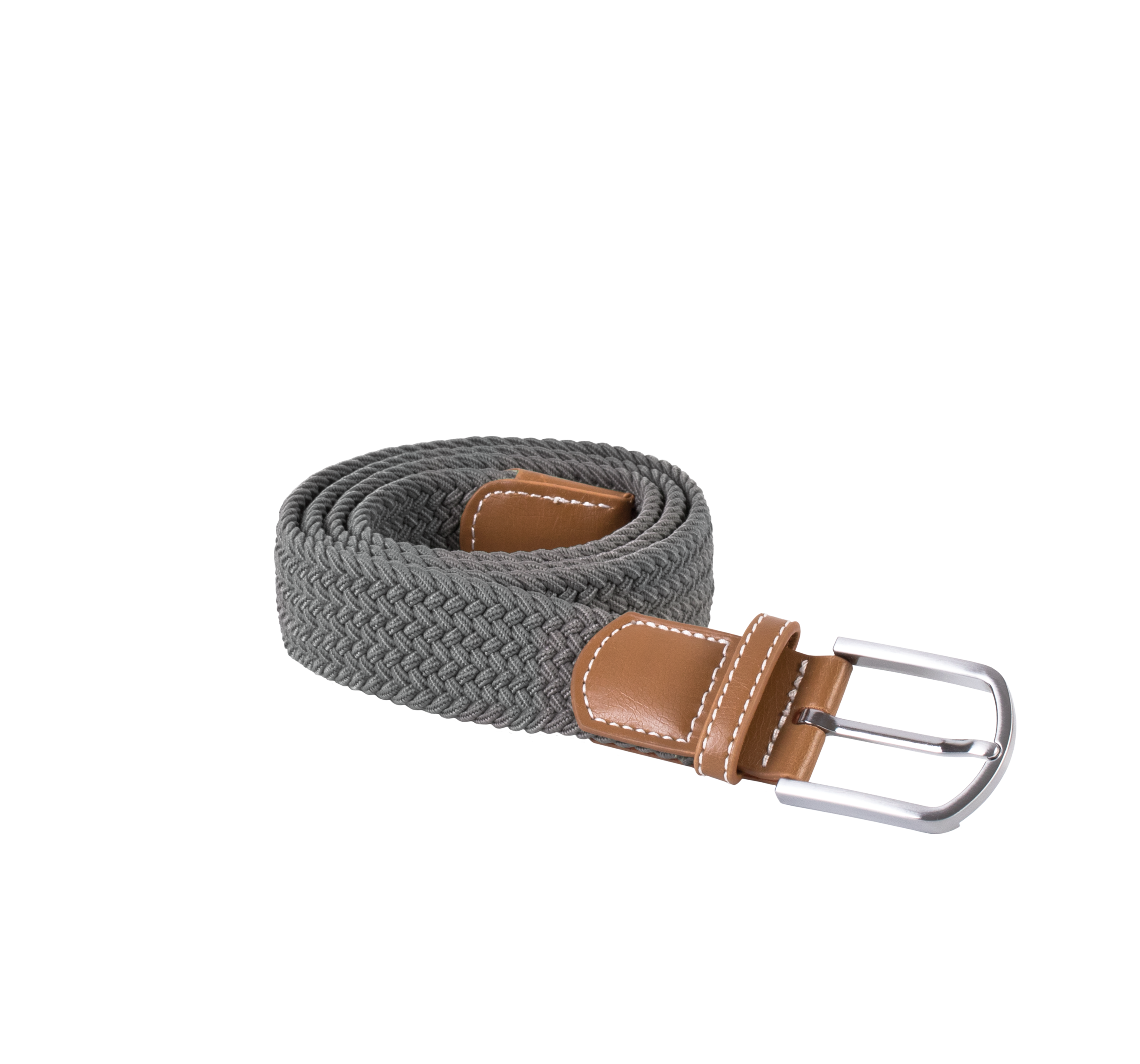 K-up Elastische gevlochten riem — Dark Grey