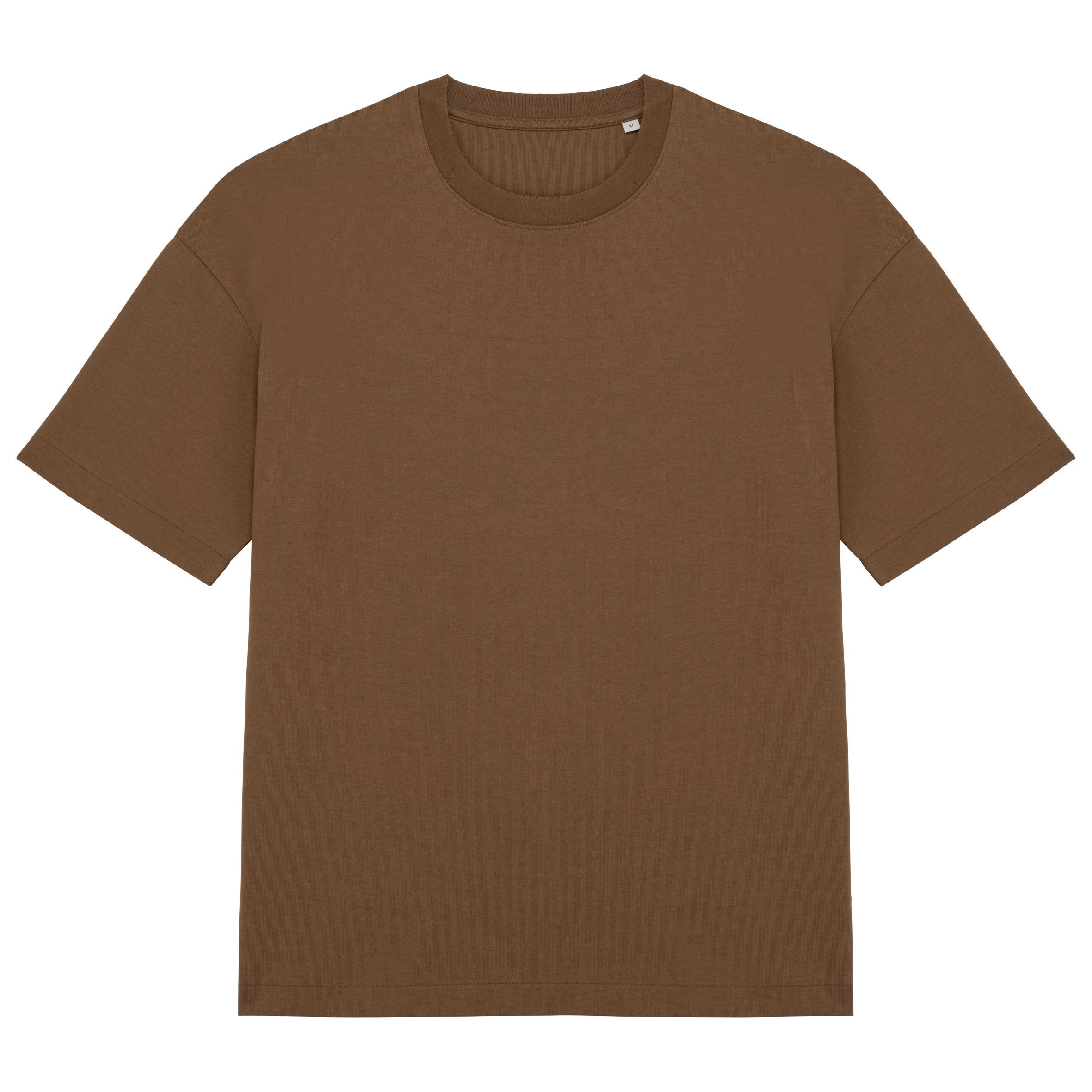 Native Spirit Ecologisch oversized heren-T-shirt — Toffee