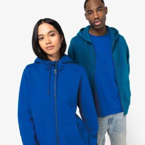 Native Spirit Ecologisch uniseks sweatvest met capuchon
