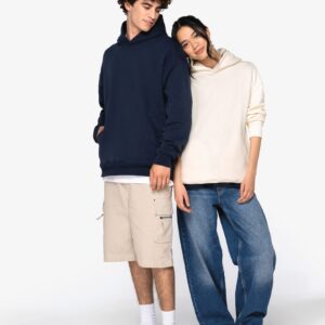 Native Spirit Ecologische uniseks oversized sweater met capuchon