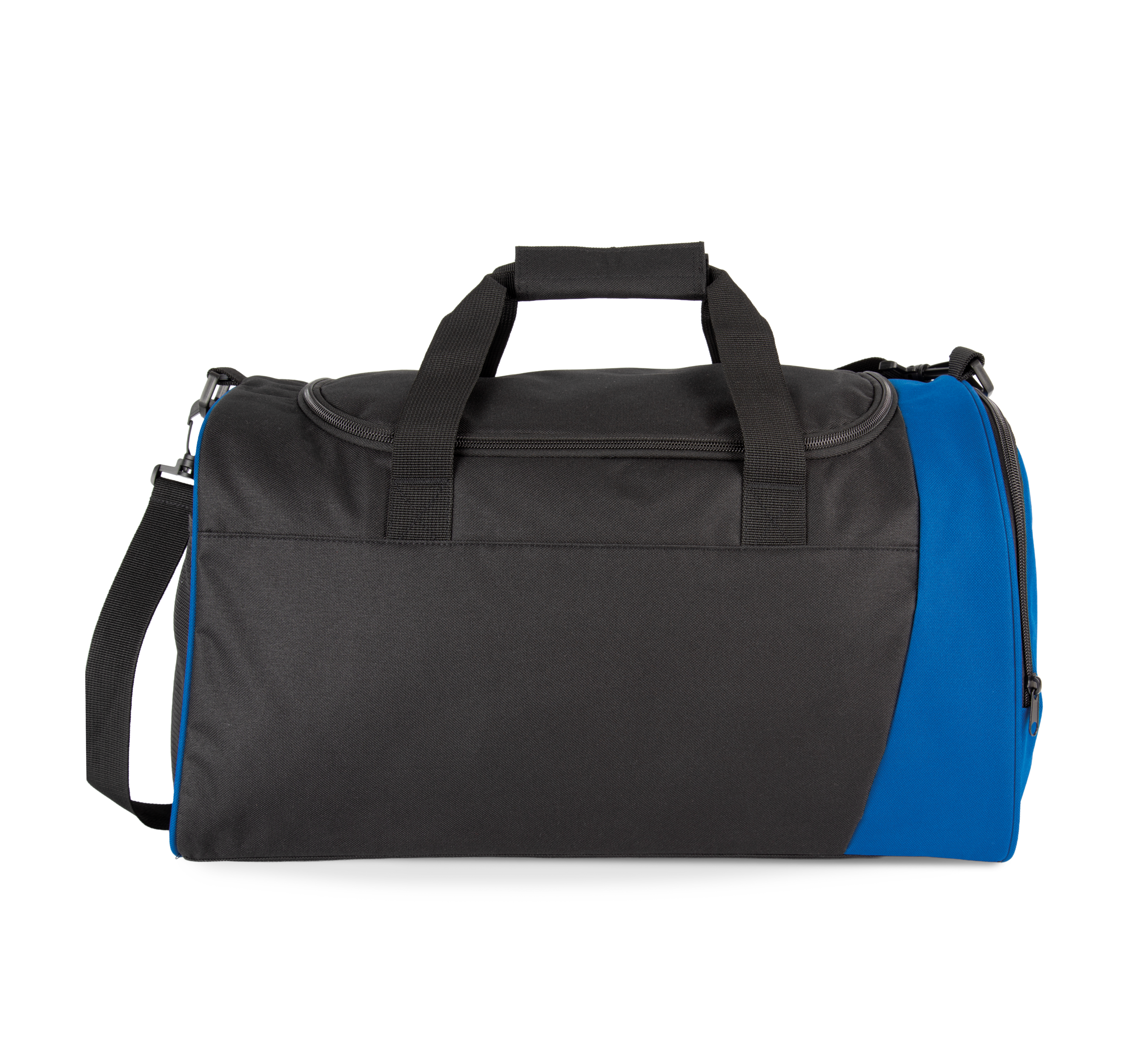 Kimood Tweekleurige sporttas — Black / Royal Blue
