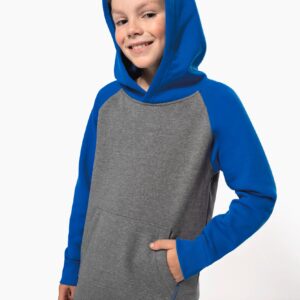 PROACT® Kinder multisport tweekleurige sweater met capuchon