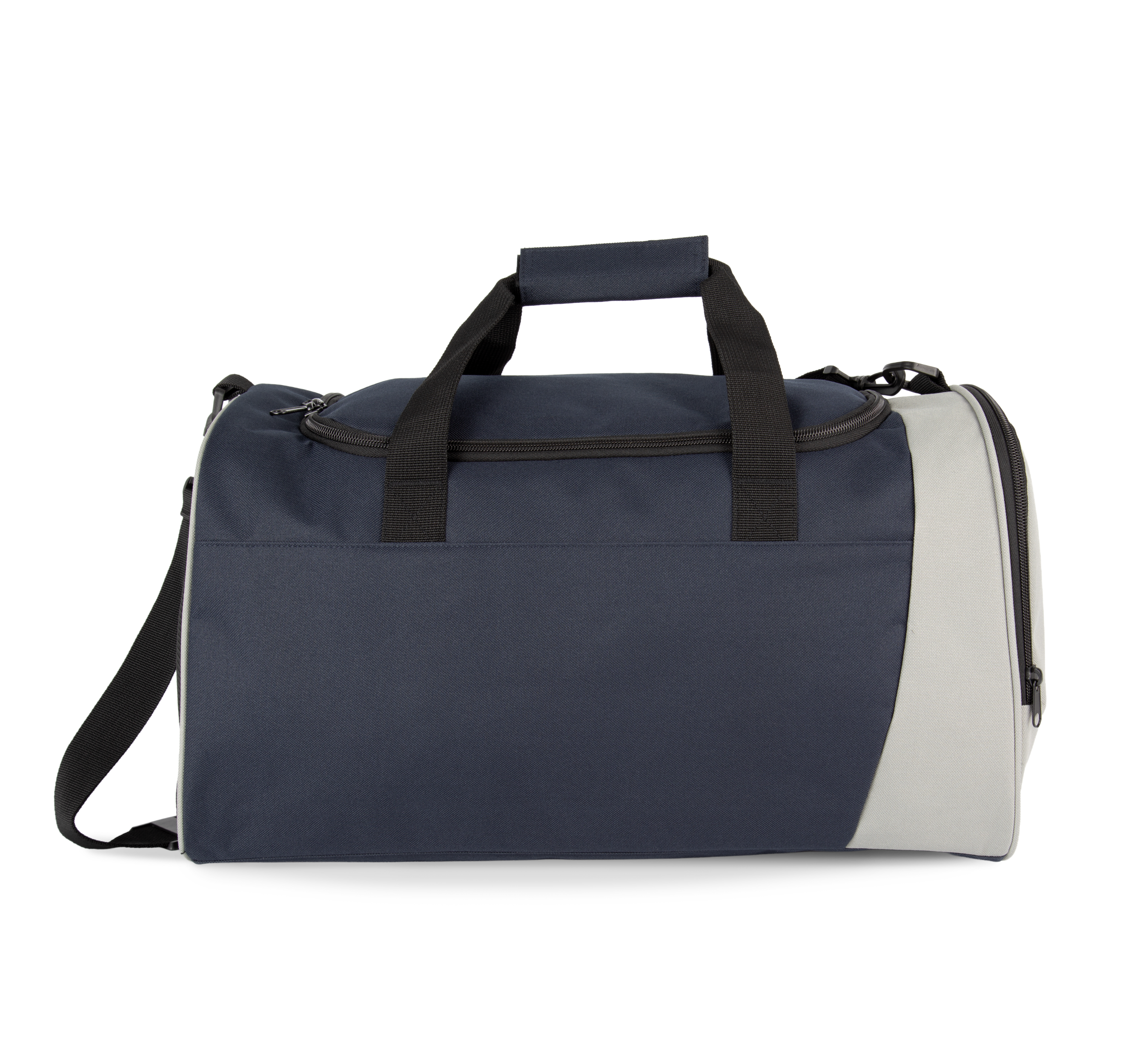 Kimood Tweekleurige sporttas — Navy / Light Grey