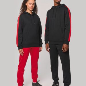 PROACT® Uniseks tweekleurige teamwear hoodie