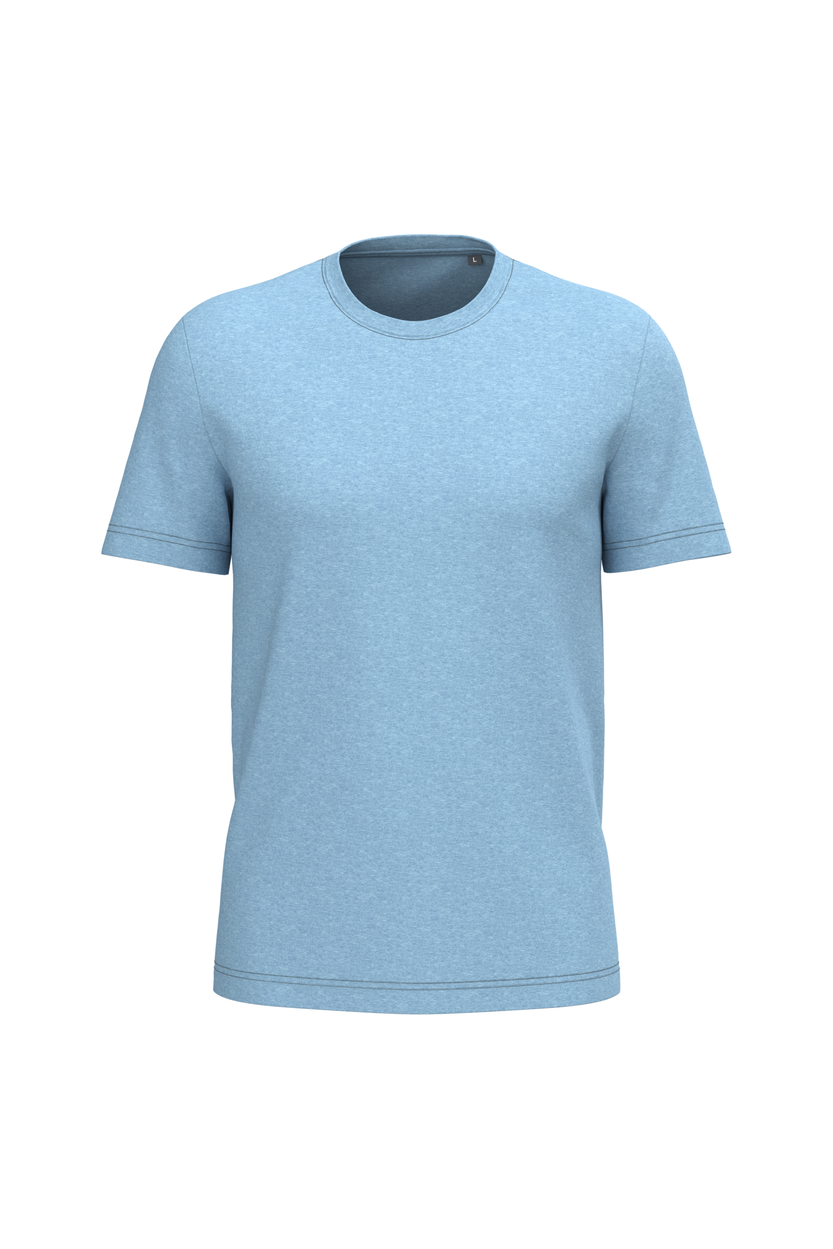 Kariban Heren T-shirt Bio150 IC — Cloudy Blue Heather