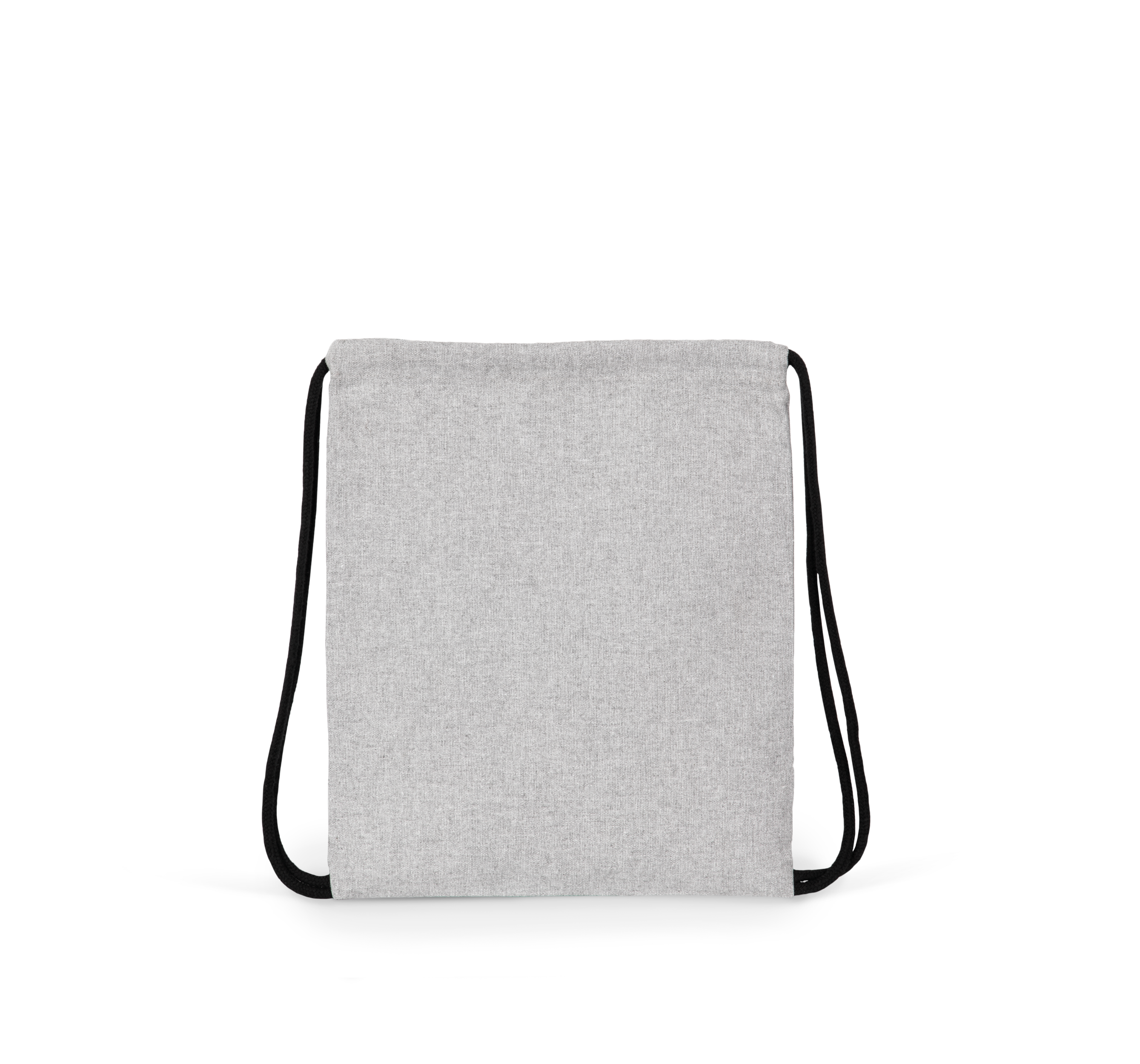 Kimood Gerecycled rugzakje met koordje - Kindermaat — Flint Grey