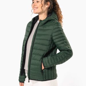 Kariban Ladies' lightweight hooded padded jacket