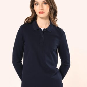 Kariban Premium Supima® damespolo lange mouwen