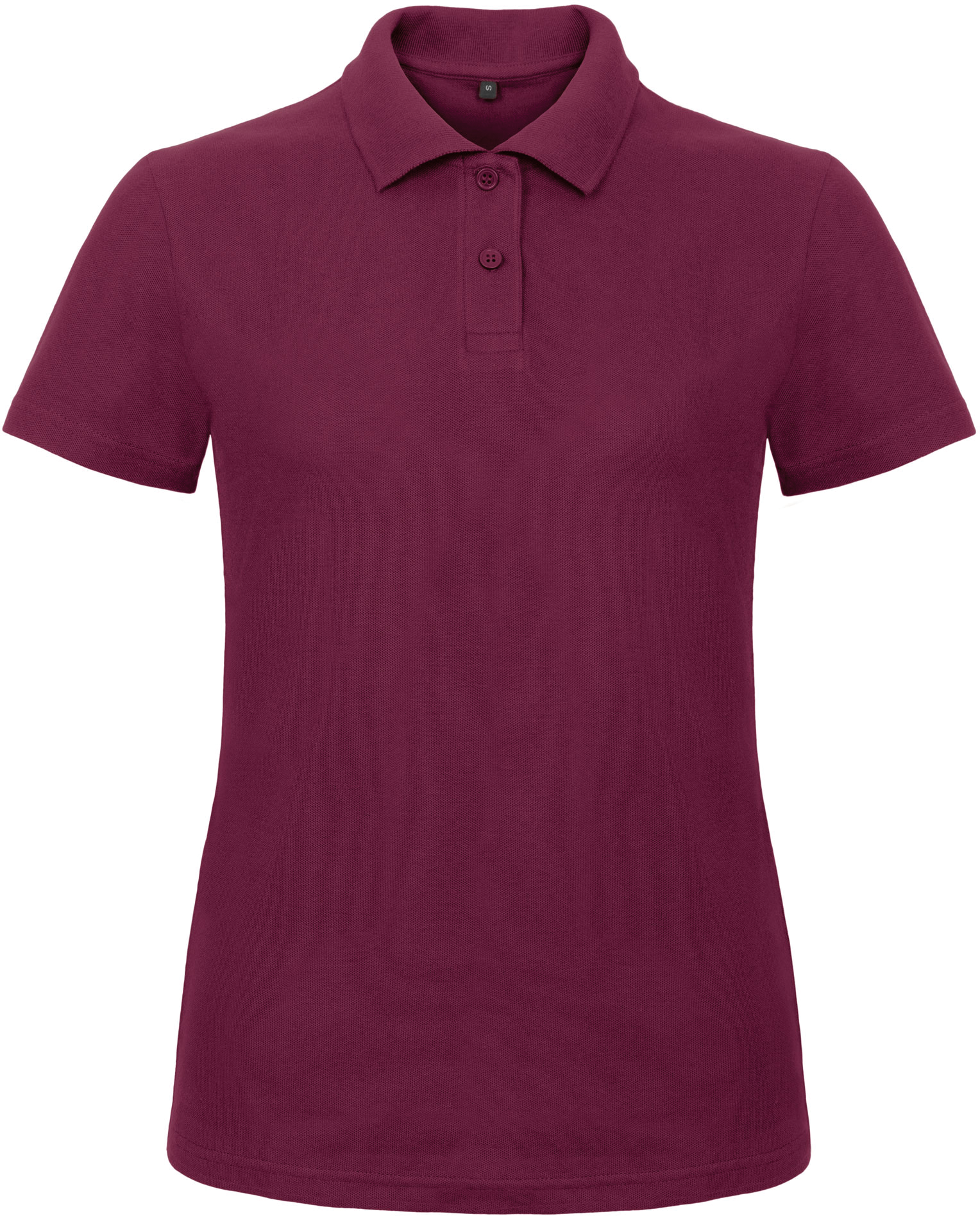 B&C Id.001 Ladies' Polo Shirt — Wine