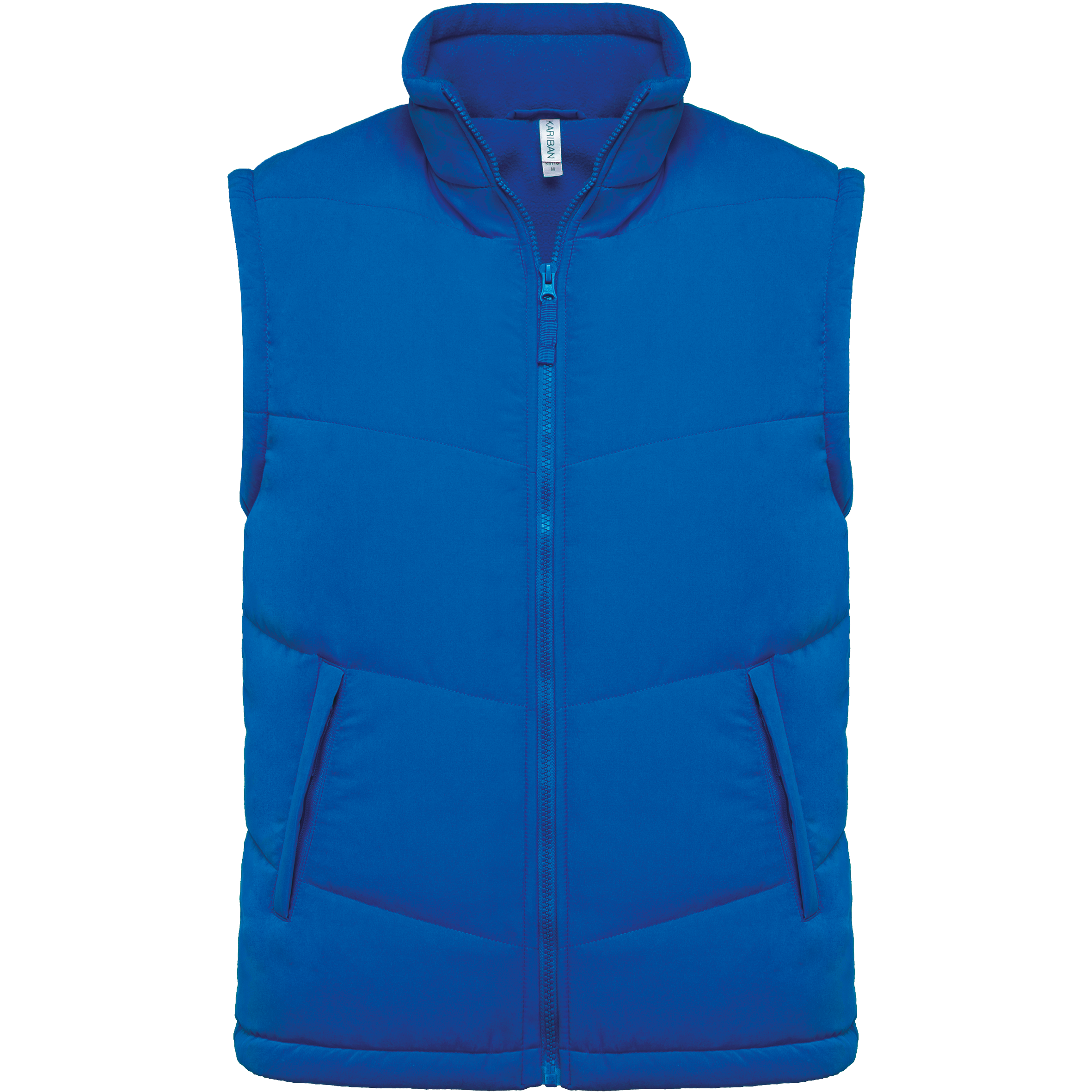 Kariban Met fleece gevoerde bodywarmer — Light Royal Blue