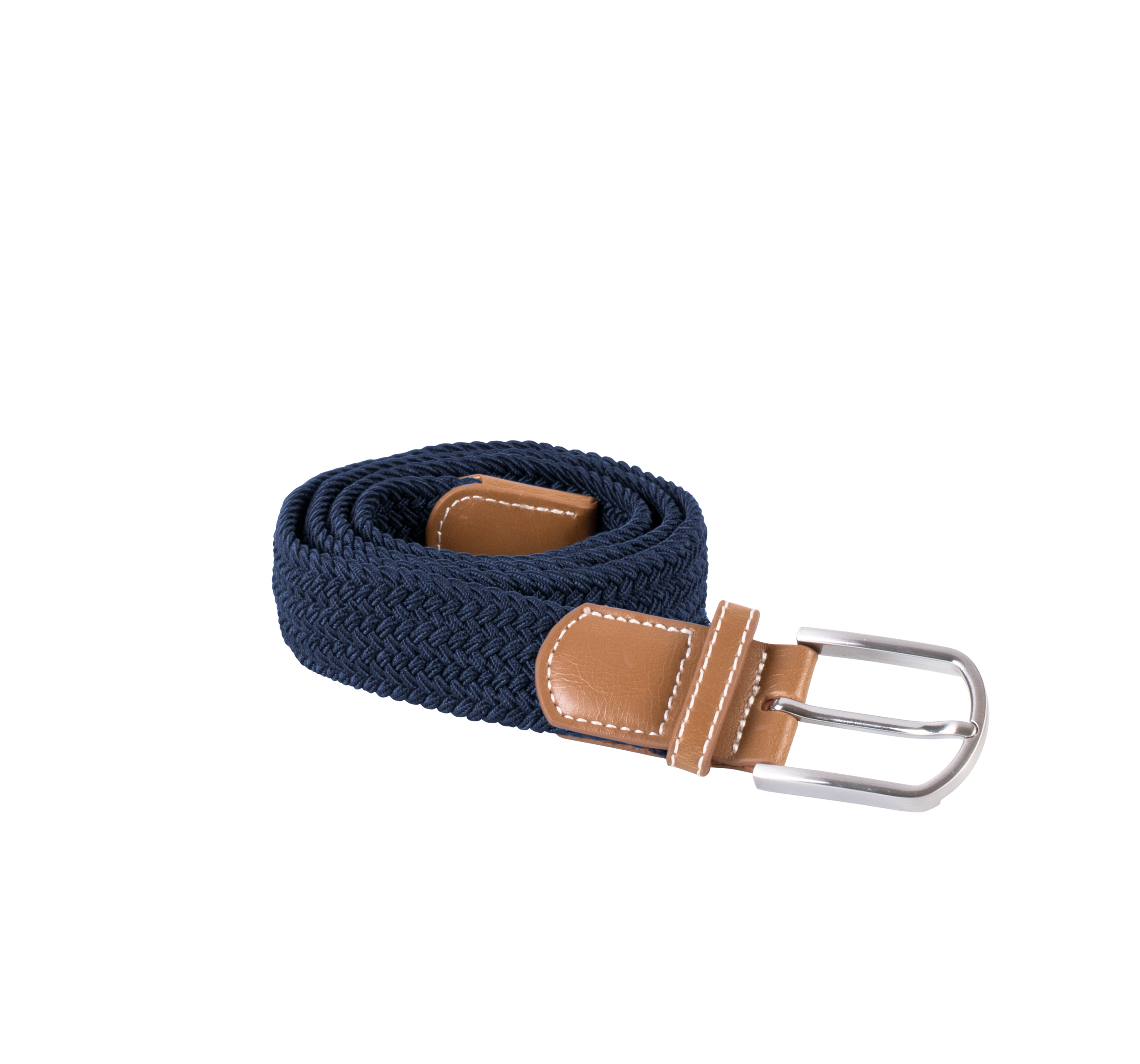 K-up Elastische gevlochten riem — Navy