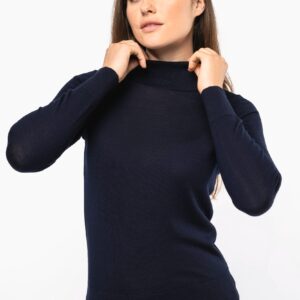 Kariban Premium Merinotrui rolkraag dames