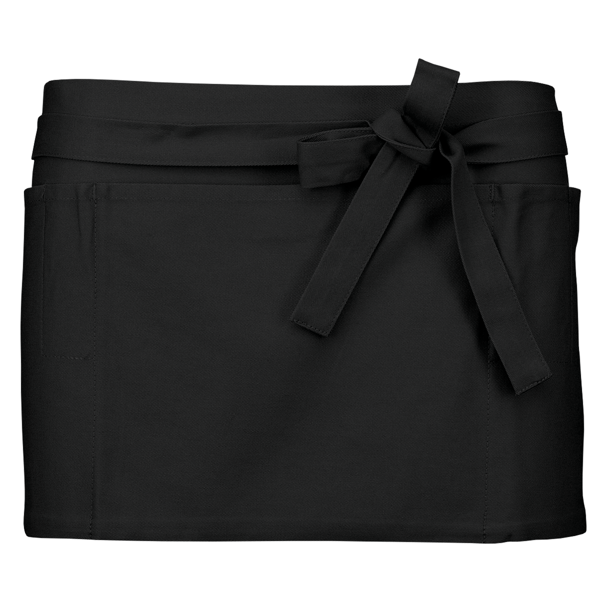 Kariban Katoenen kort schort — Black