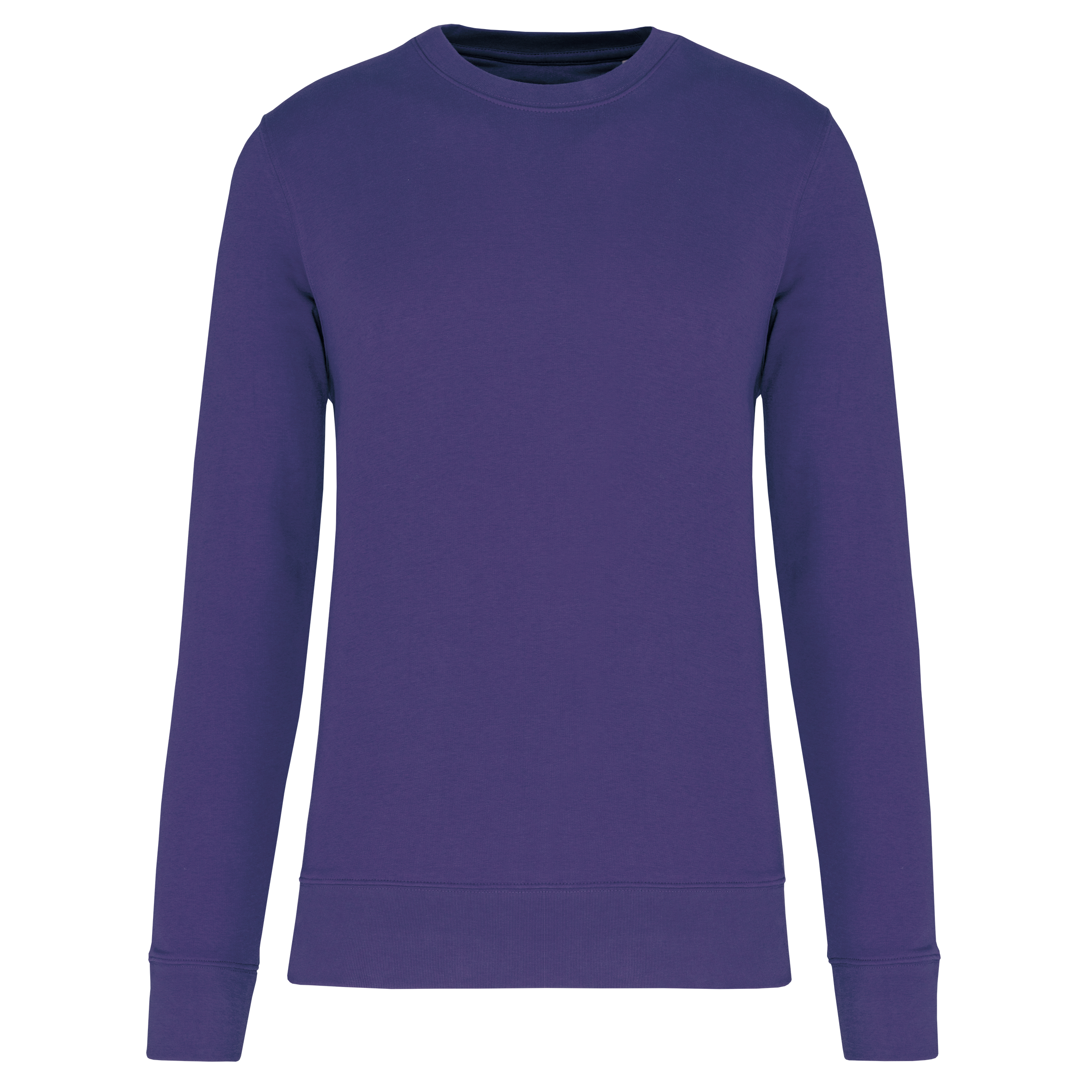 Kariban Ecologische sweater met ronde hals — Deep Purple