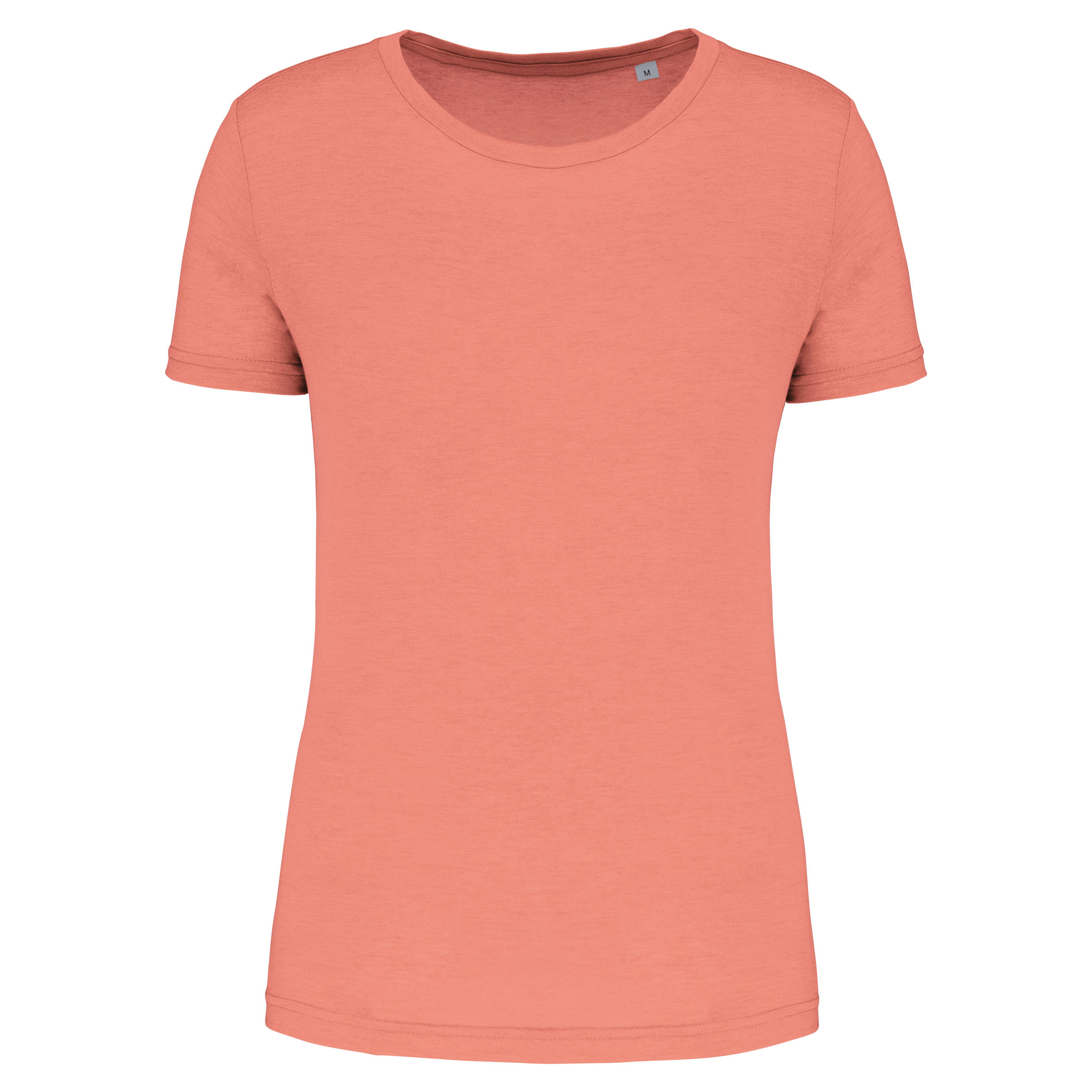 PROACT® Damessport-T-shirt triblend met ronde hals — Coral