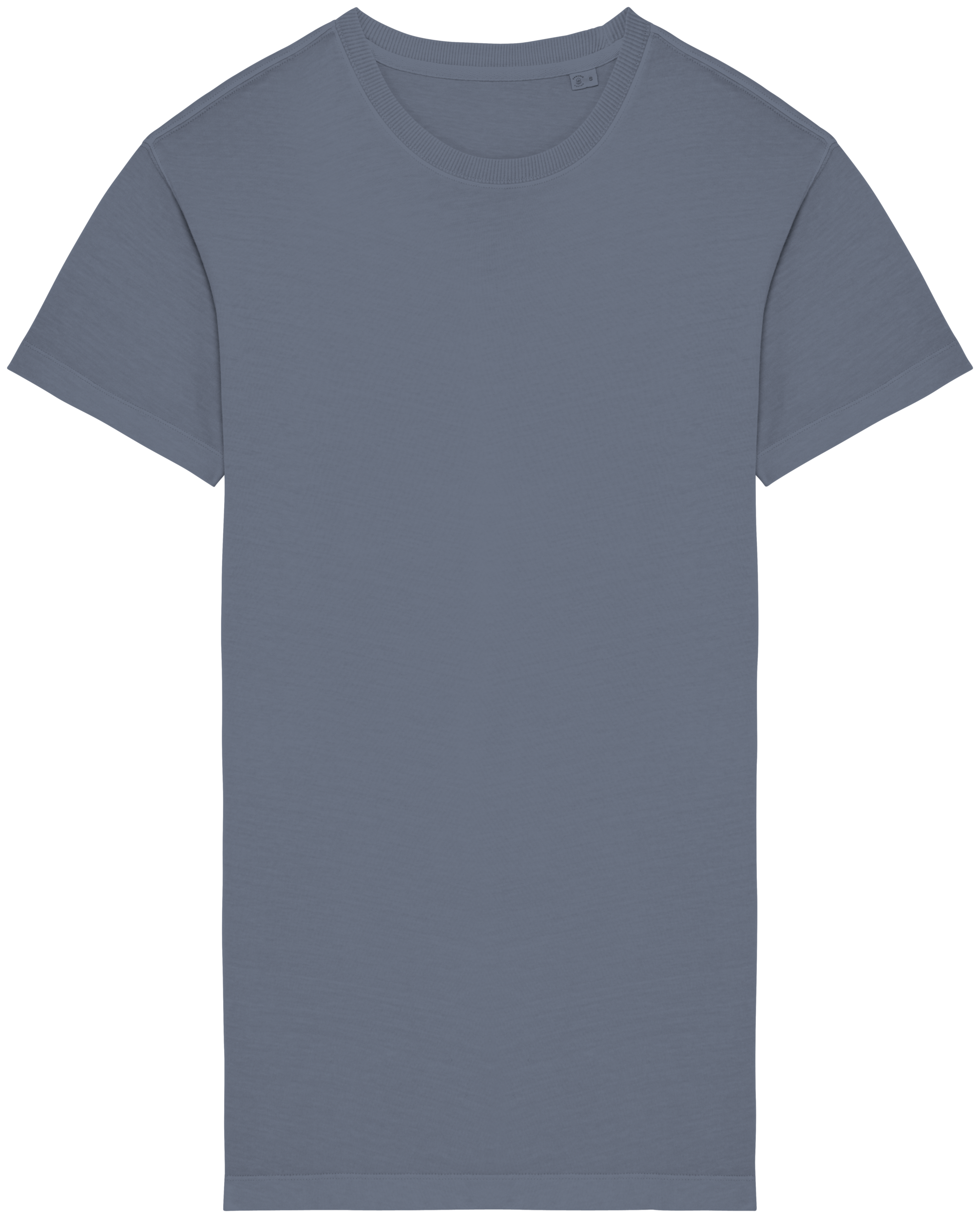 Native Spirit Ecologische verwassen T-shirtjurk — Washed Mineral Grey
