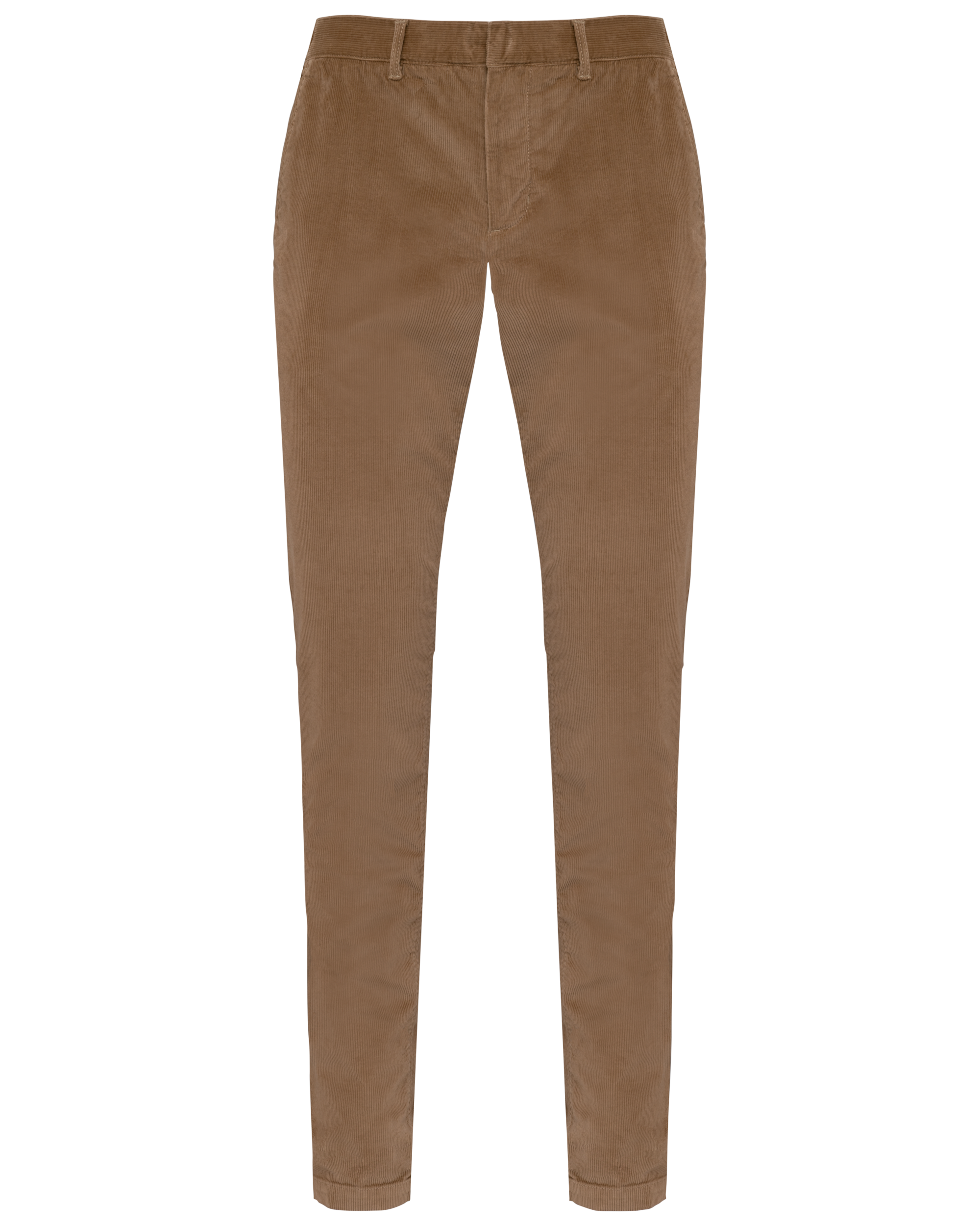 Spasso Ecologische herenbroek van ribfluweel — Dark camel