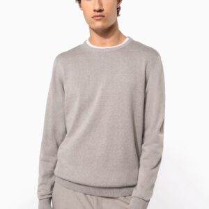 Kariban Herenpullover met ronde hals