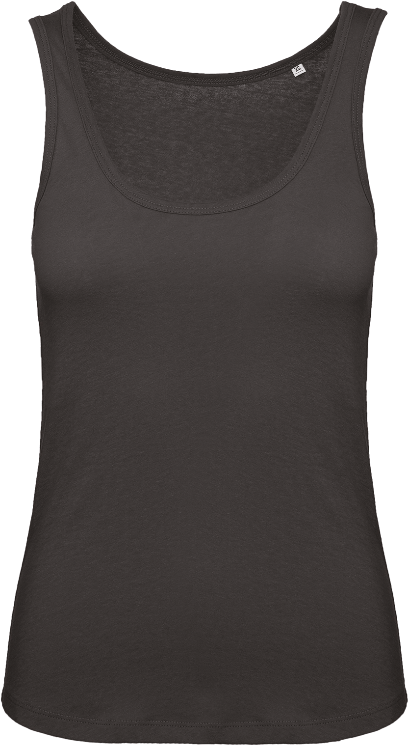 B&C Ladies' organic tank top Inspire — Black