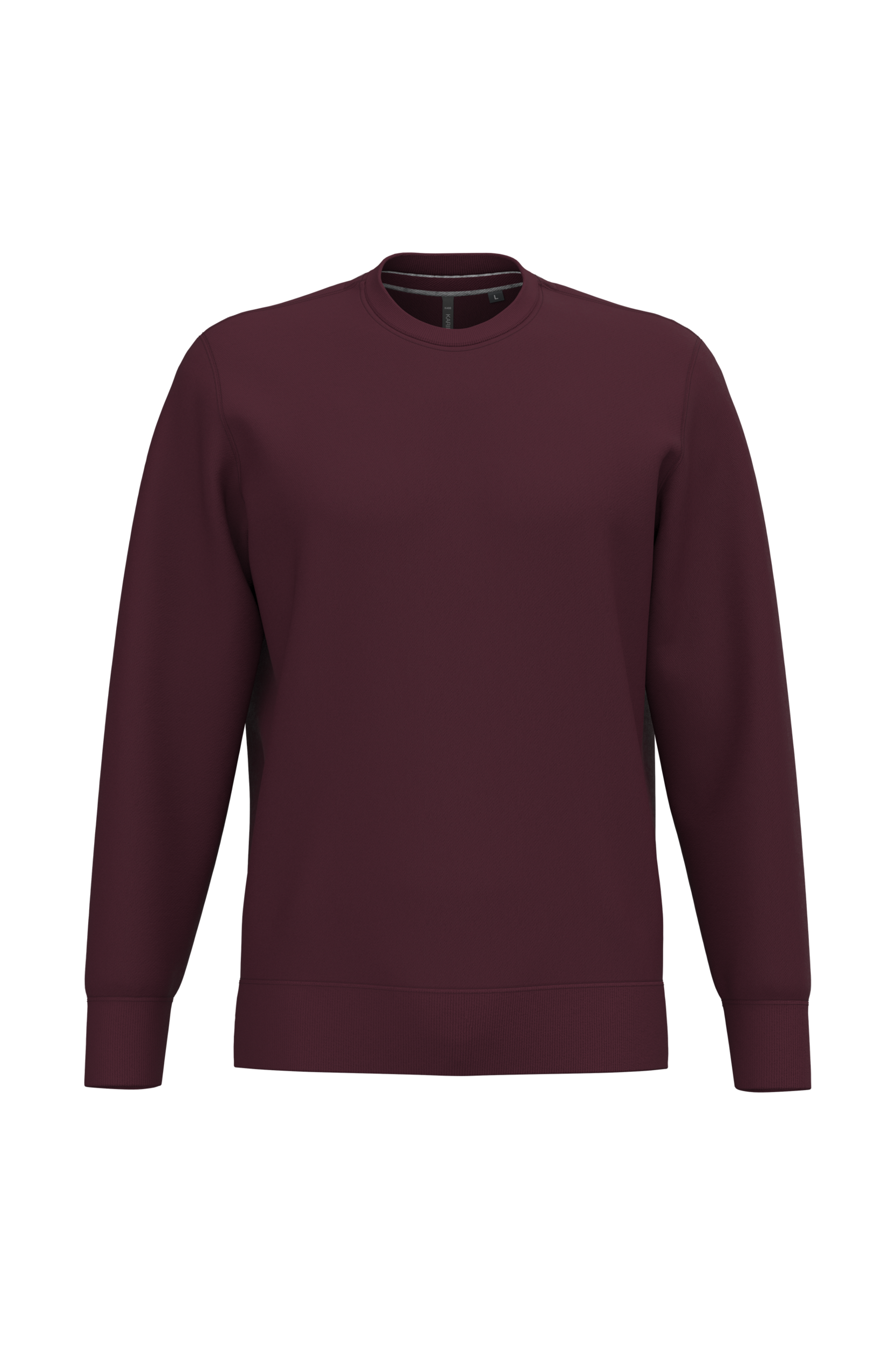 Kariban Sweater ronde hals — Wine