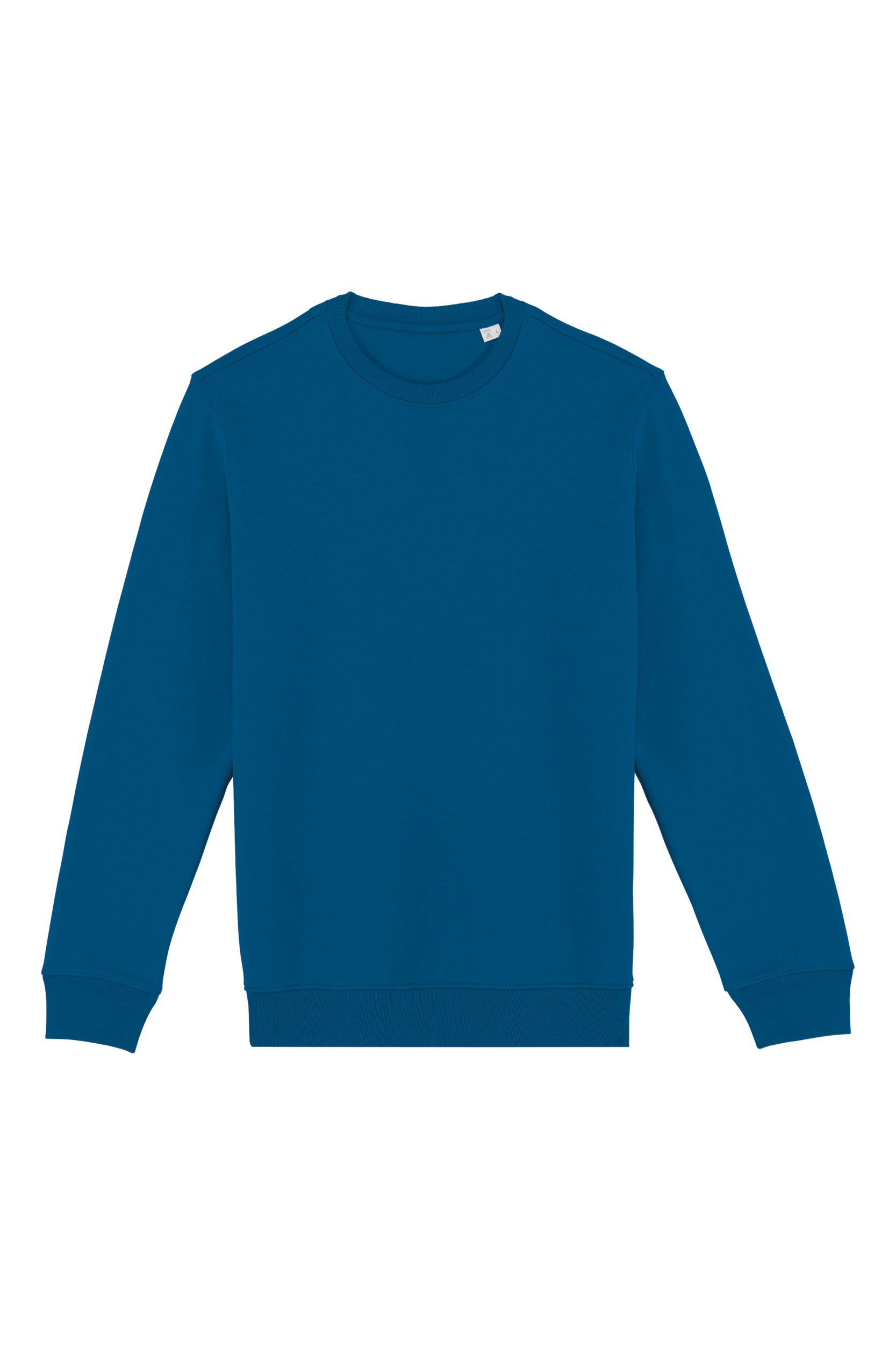 Native Spirit Ecologische uniseks sweater met ronde hals — Blue Sapphire