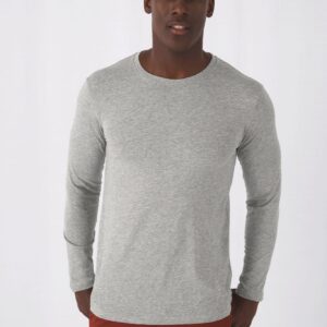 B&C Men's organic Inspire long-sleeve T-shirt