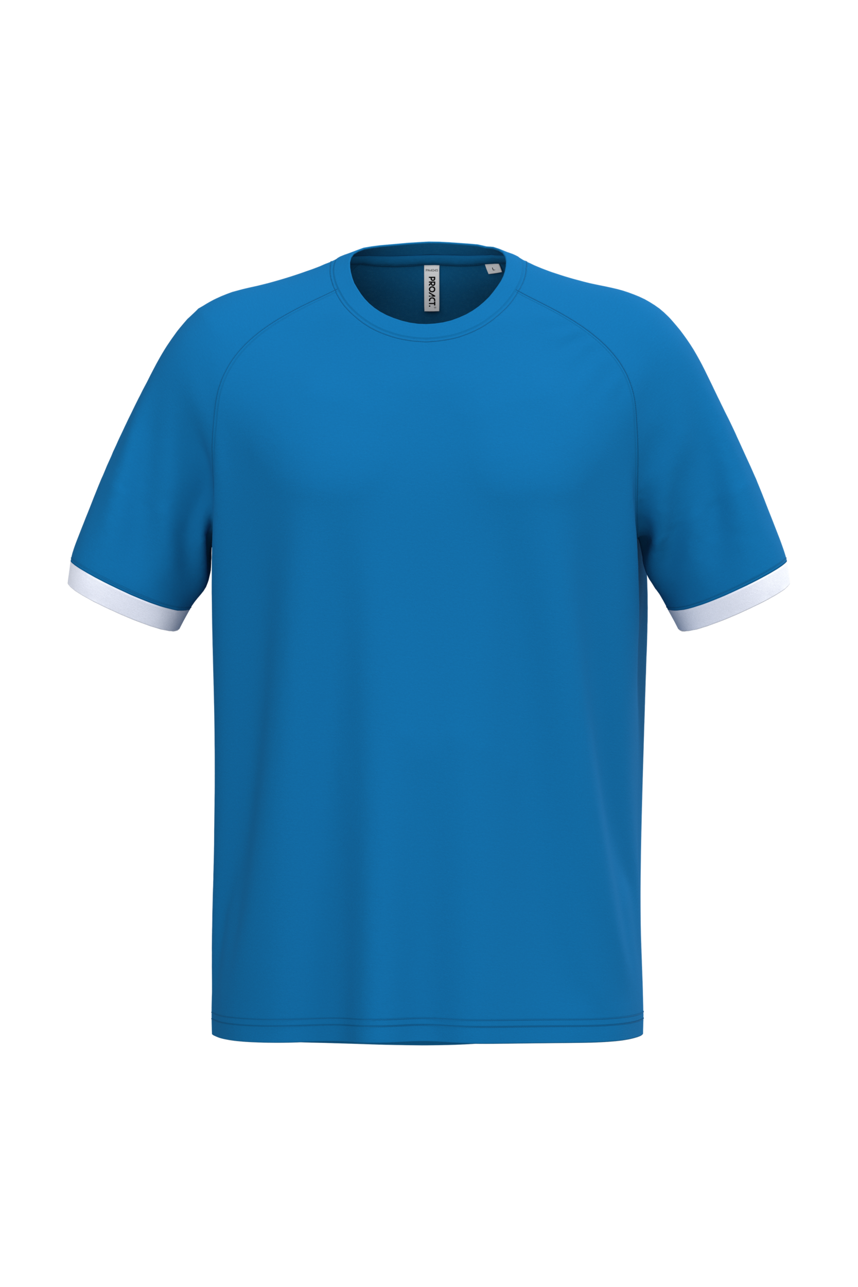PROACT® Sport-t-shirt van polyester — Sporty Royal Blue / White
